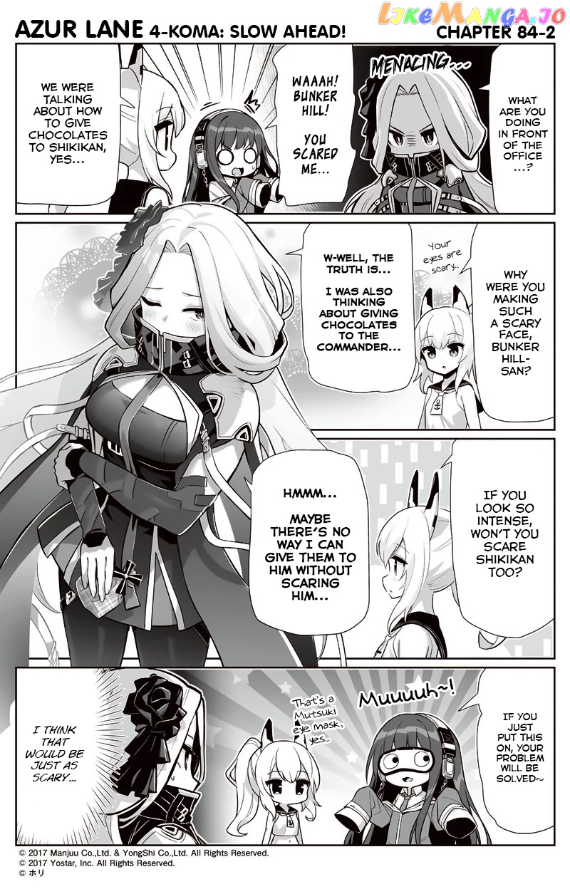 Azur Lane 4-Koma: Slow Ahead chapter 84 - page 2