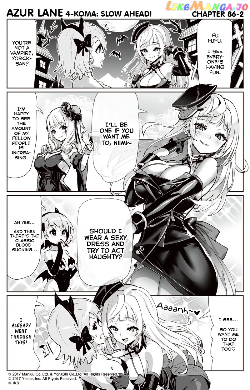Azur Lane 4-Koma: Slow Ahead chapter 86 - page 2
