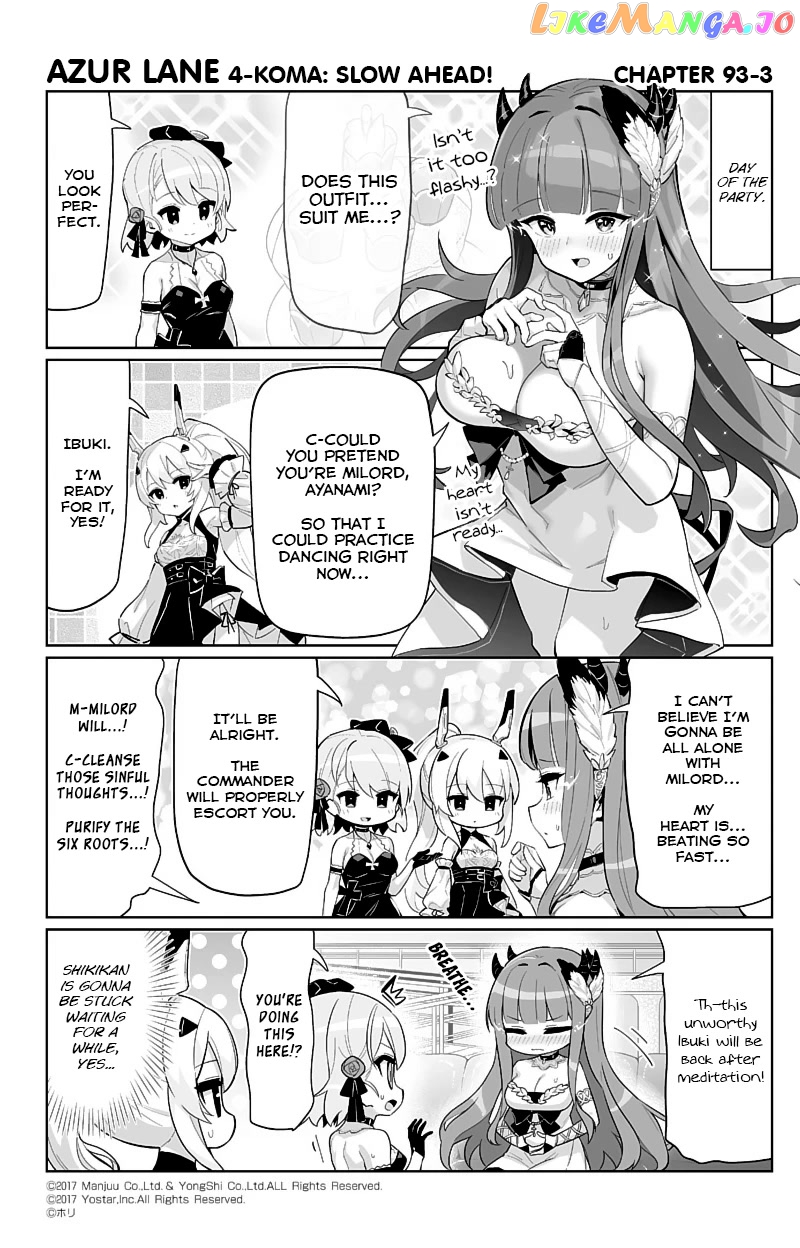 Azur Lane 4-Koma: Slow Ahead chapter 93 - page 3