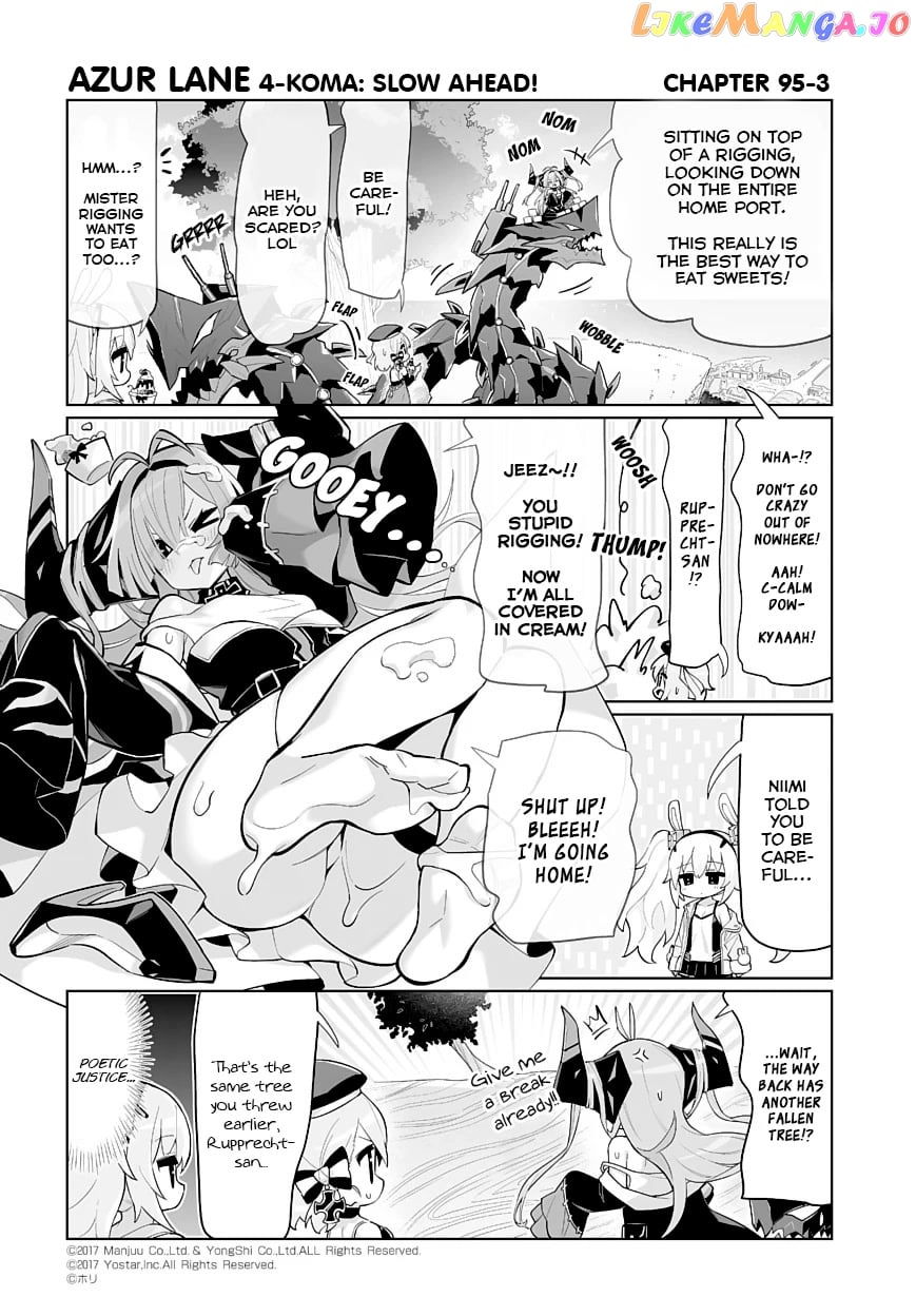 Azur Lane 4-Koma: Slow Ahead chapter 95 - page 3