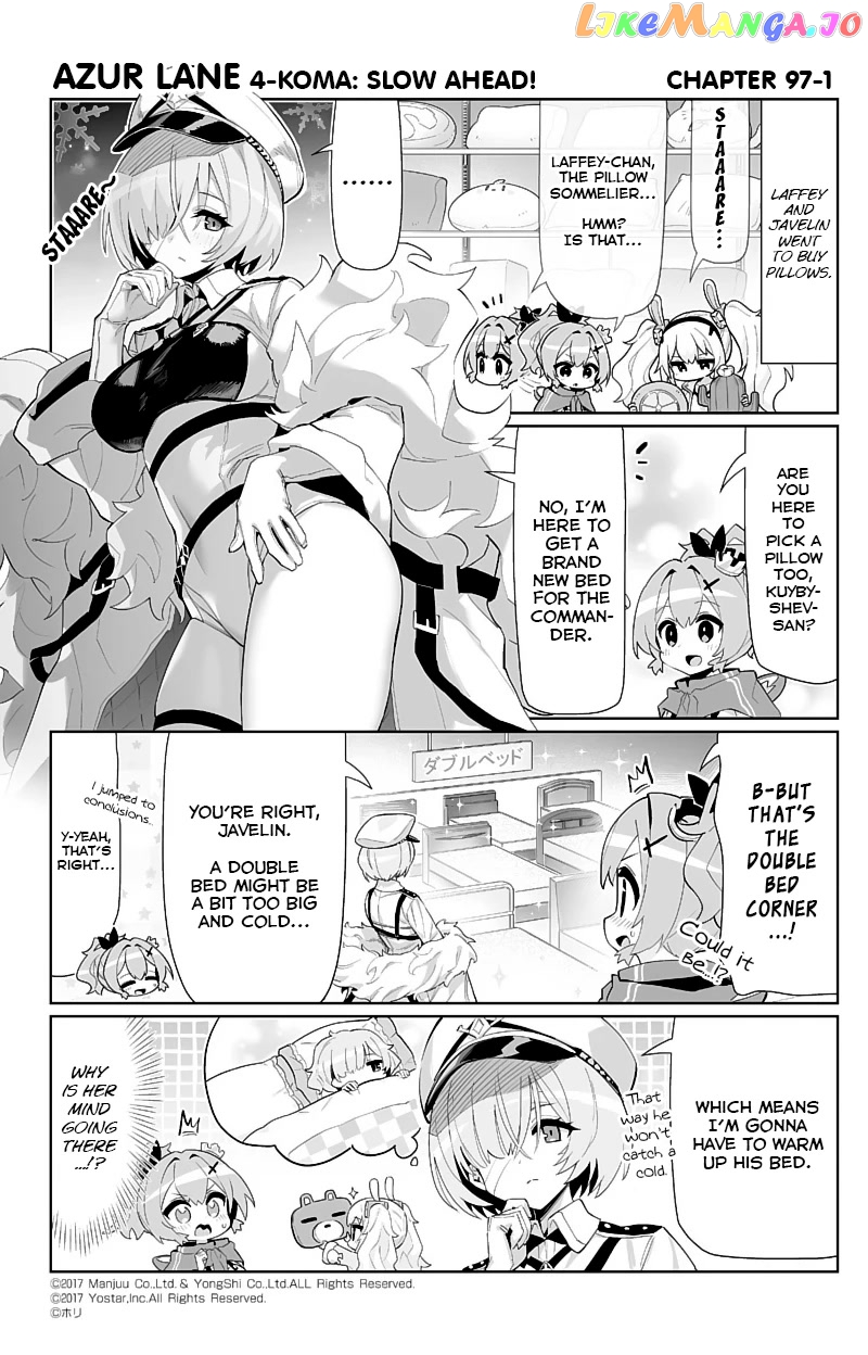Azur Lane 4-Koma: Slow Ahead chapter 97 - page 1