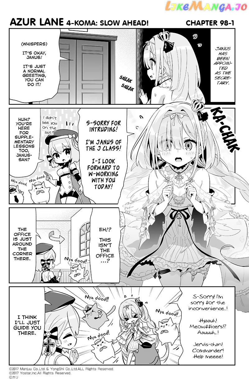 Azur Lane 4-Koma: Slow Ahead chapter 98 - page 1