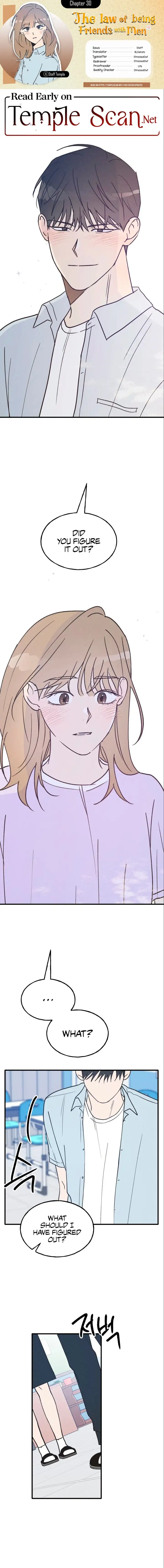 The Law Of Being Friends With A Male Chapter 30 - page 1