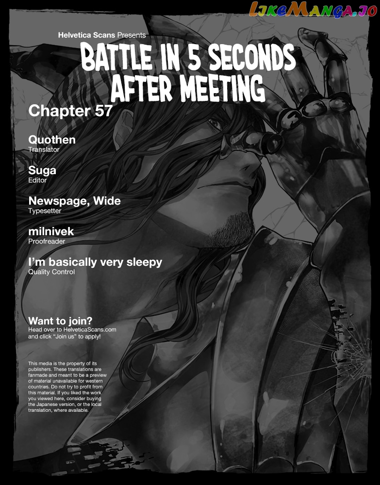 Battle in 5 Seconds After Meeting chapter 57 - page 1