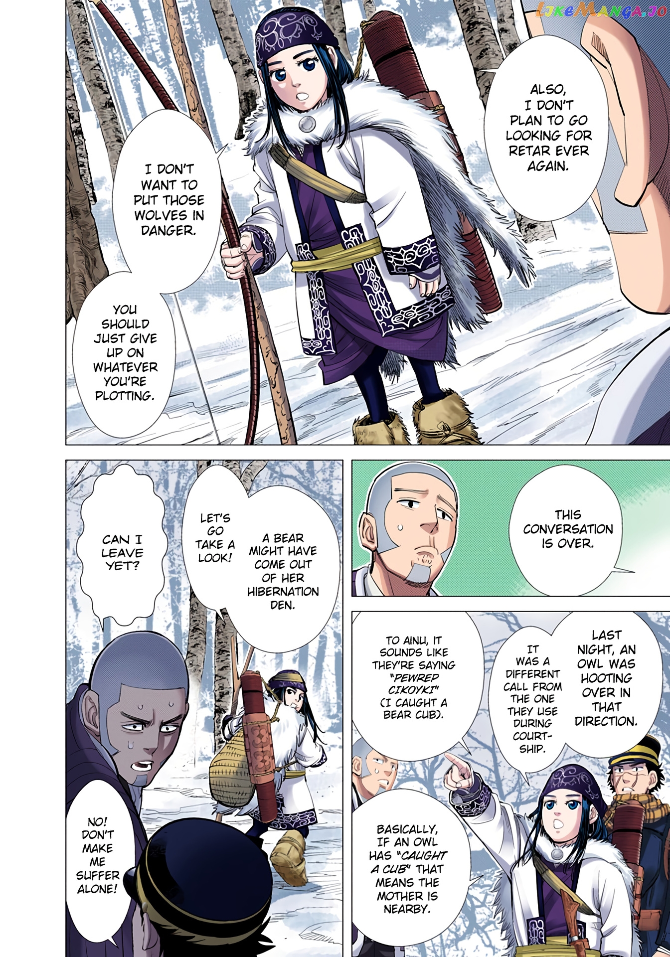Golden Kamuy - Digital Colored Comics chapter 36 - page 4