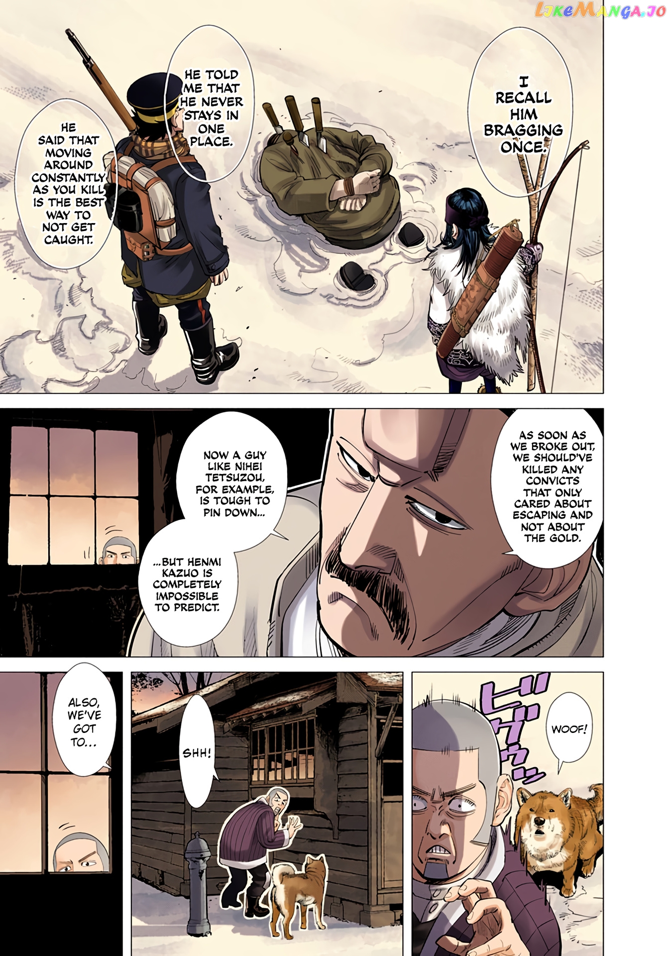 Golden Kamuy - Digital Colored Comics chapter 37 - page 4