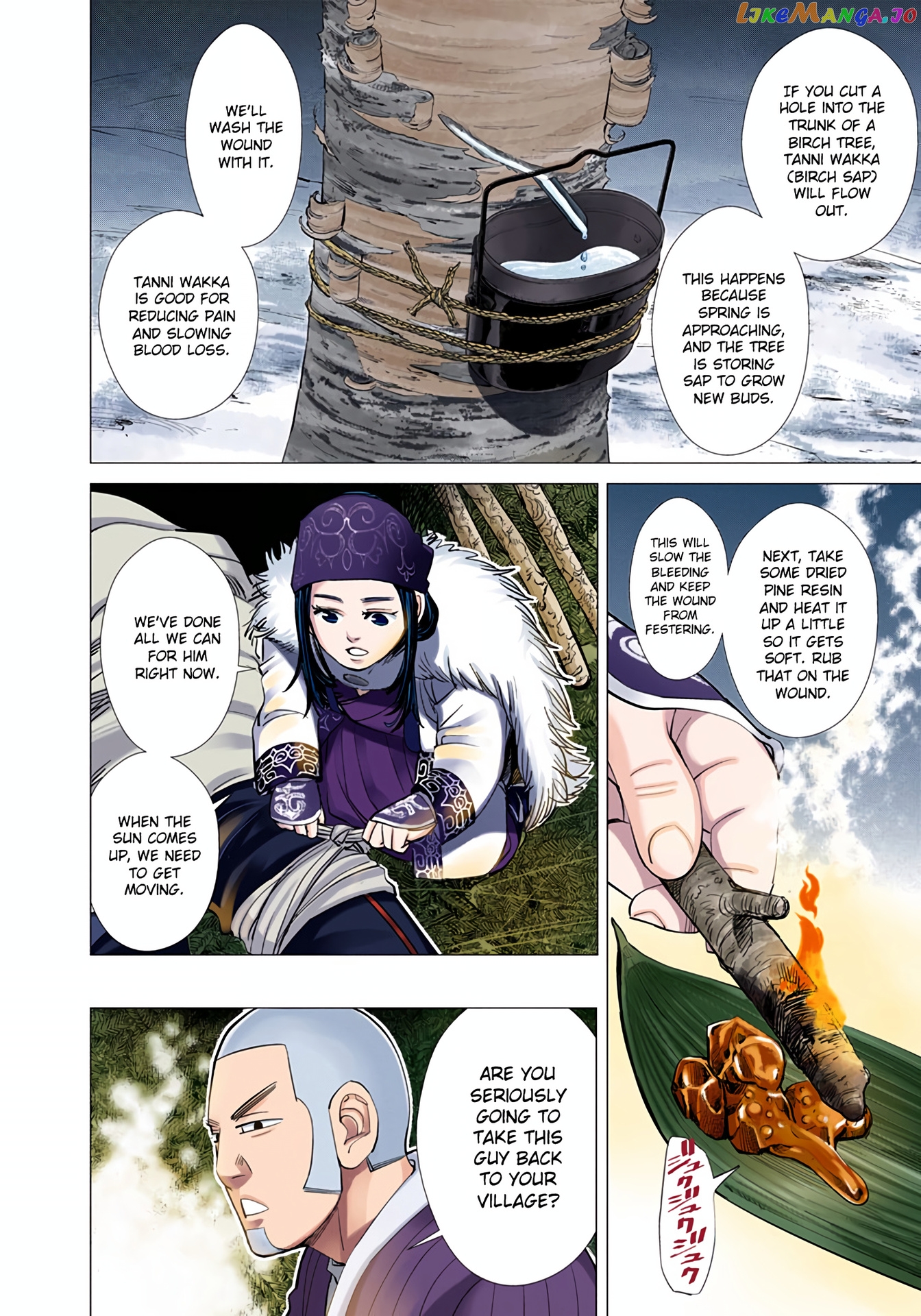 Golden Kamuy - Digital Colored Comics chapter 30 - page 2