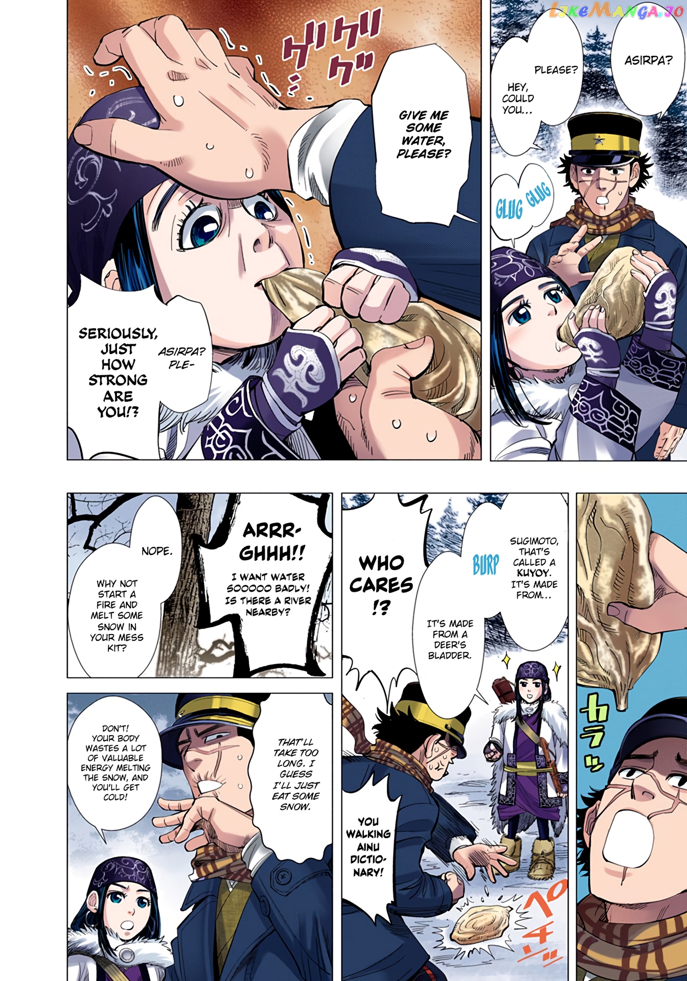 Golden Kamuy - Digital Colored Comics chapter 22 - page 4