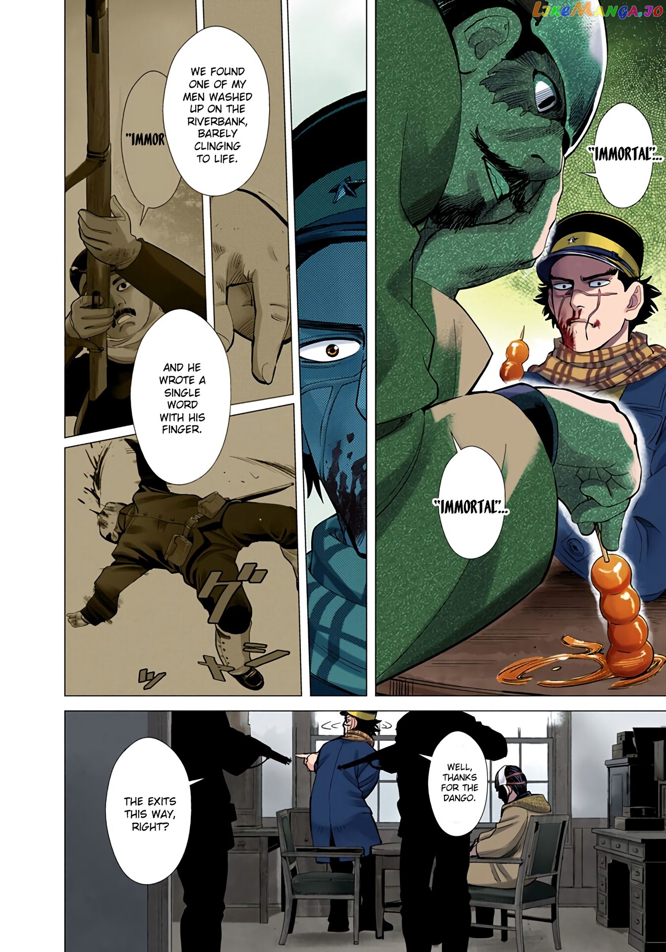 Golden Kamuy - Digital Colored Comics chapter 16 - page 6