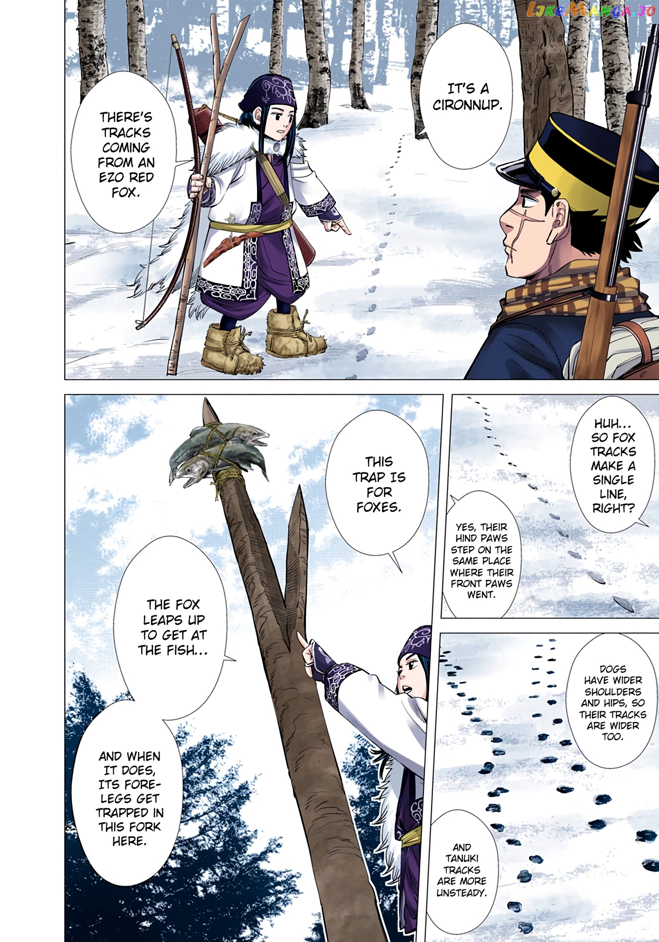 Golden Kamuy - Digital Colored Comics chapter 35 - page 2