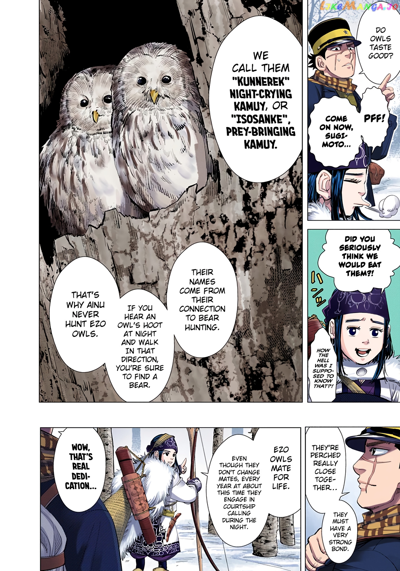 Golden Kamuy - Digital Colored Comics chapter 35 - page 4