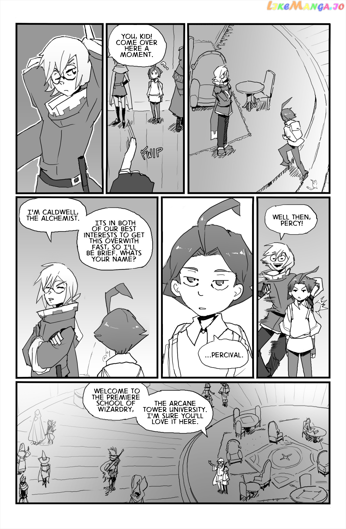 Spellcross - Manga chapter 1 - page 16