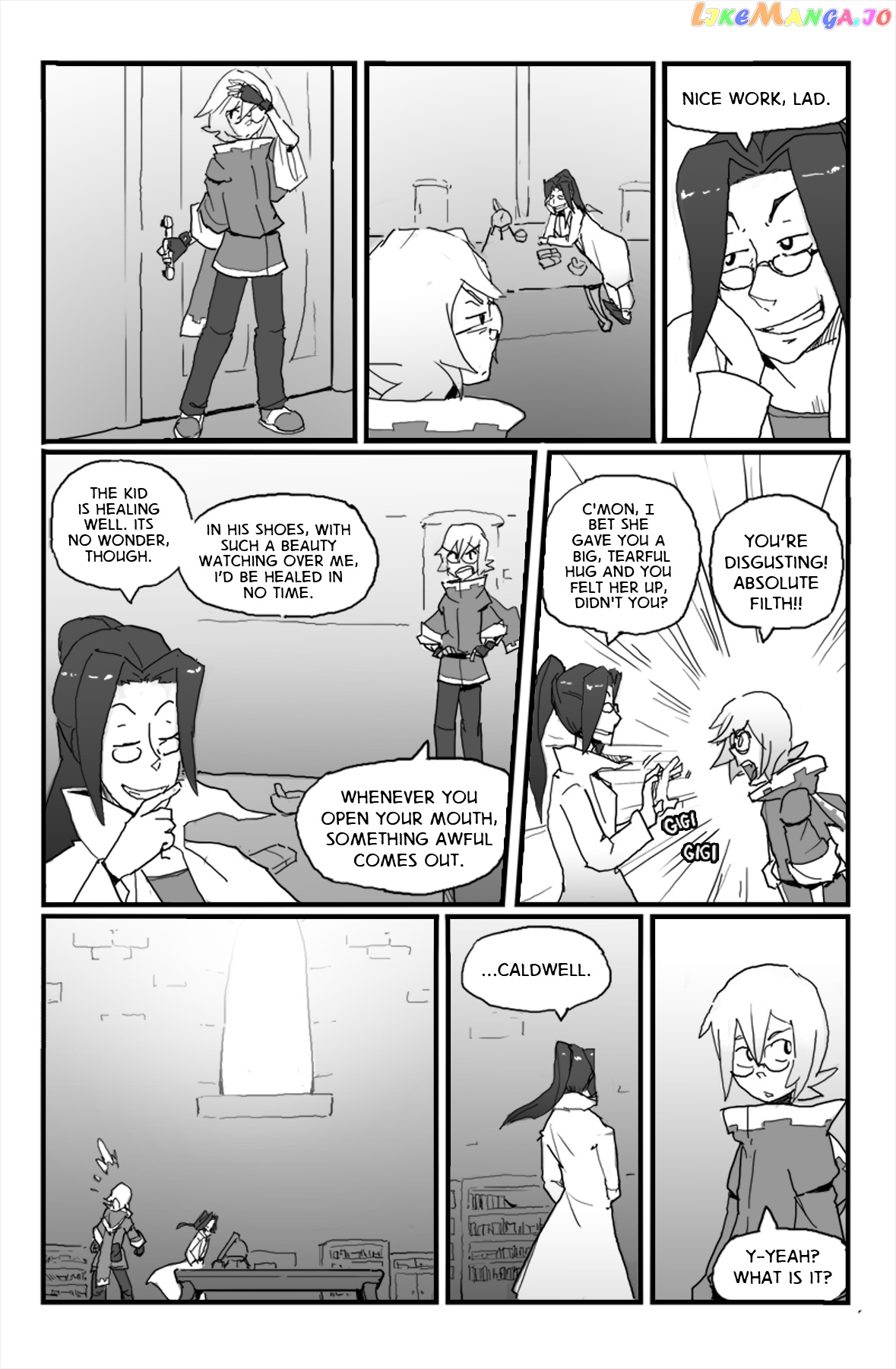 Spellcross - Manga chapter 2 - page 9