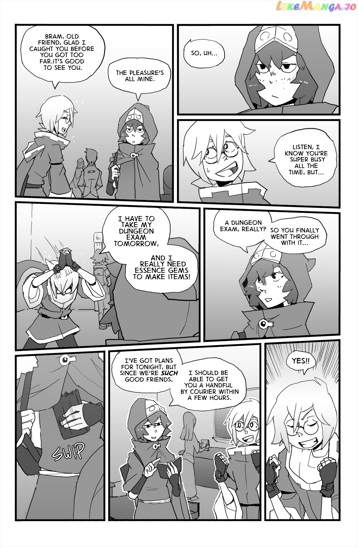 Spellcross - Manga chapter 3 - page 4