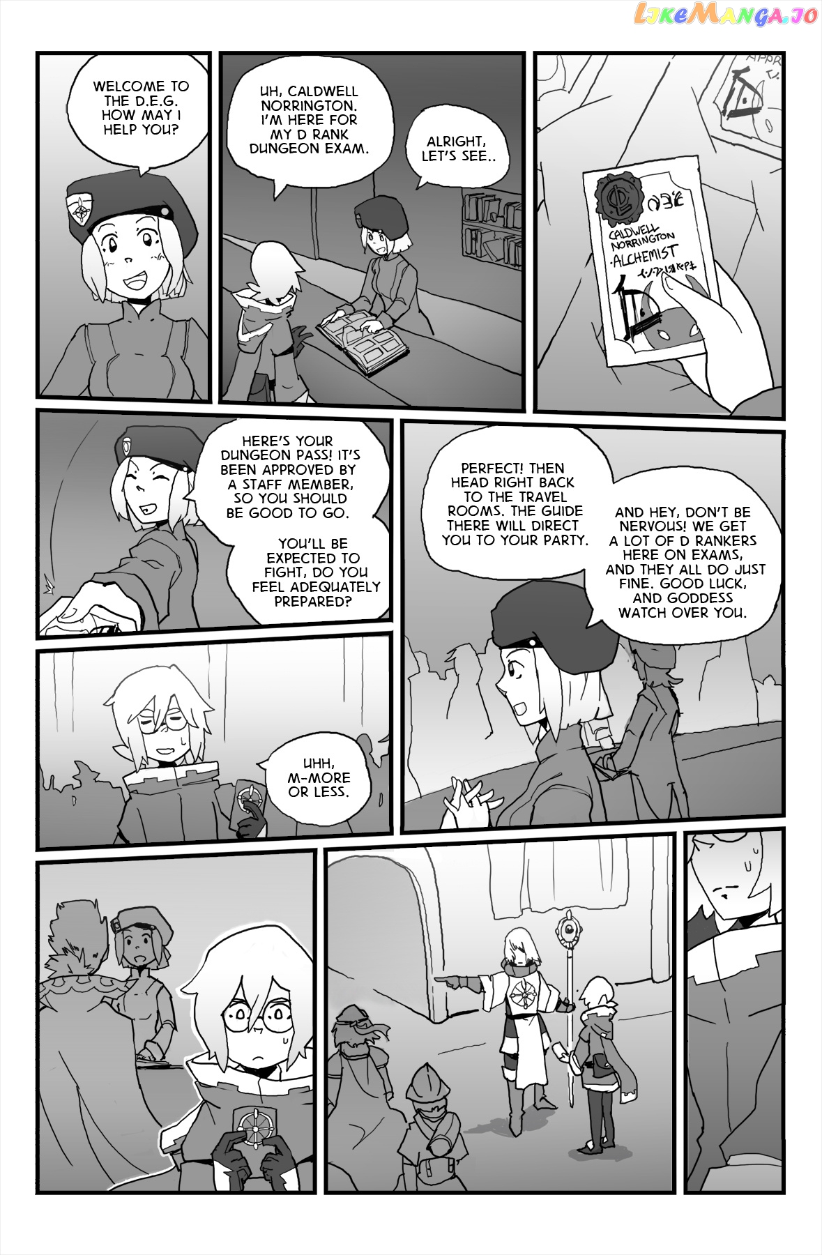 Spellcross - Manga chapter 4 - page 6