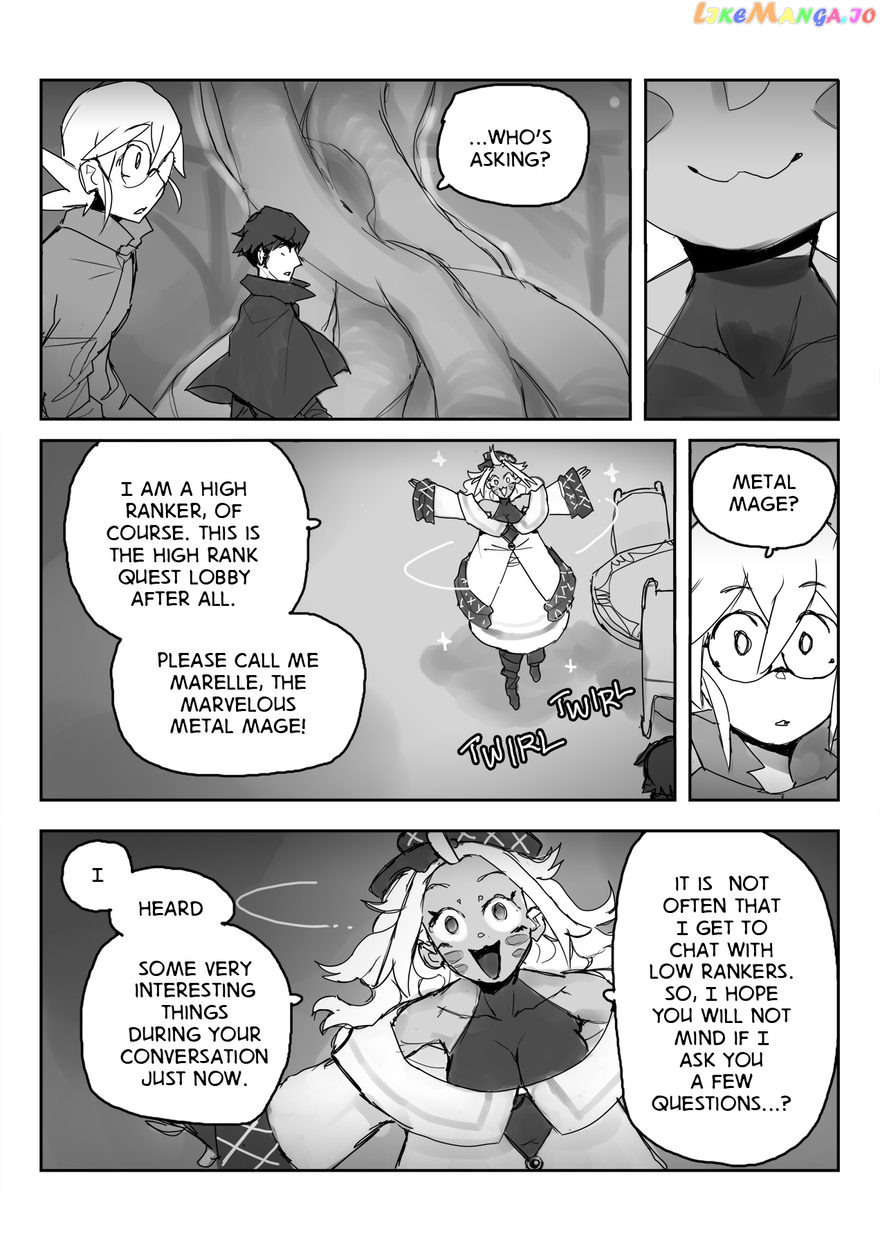 Spellcross - Manga chapter 35 - page 2