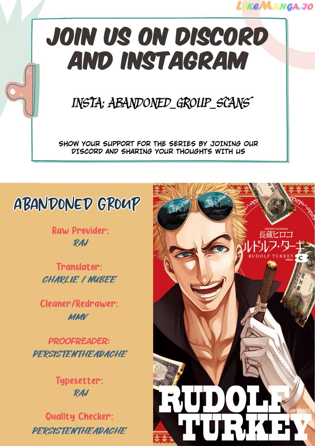 Rudolf Turkey Chapter 12 - page 1