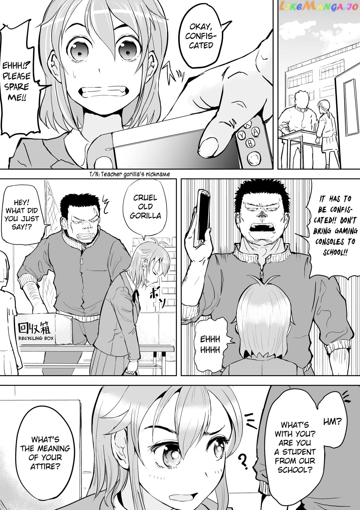 A Manga About The Kind Of Pe Teacher Who Dies At The Start Of A School Horror Movie chapter 1 - page 2