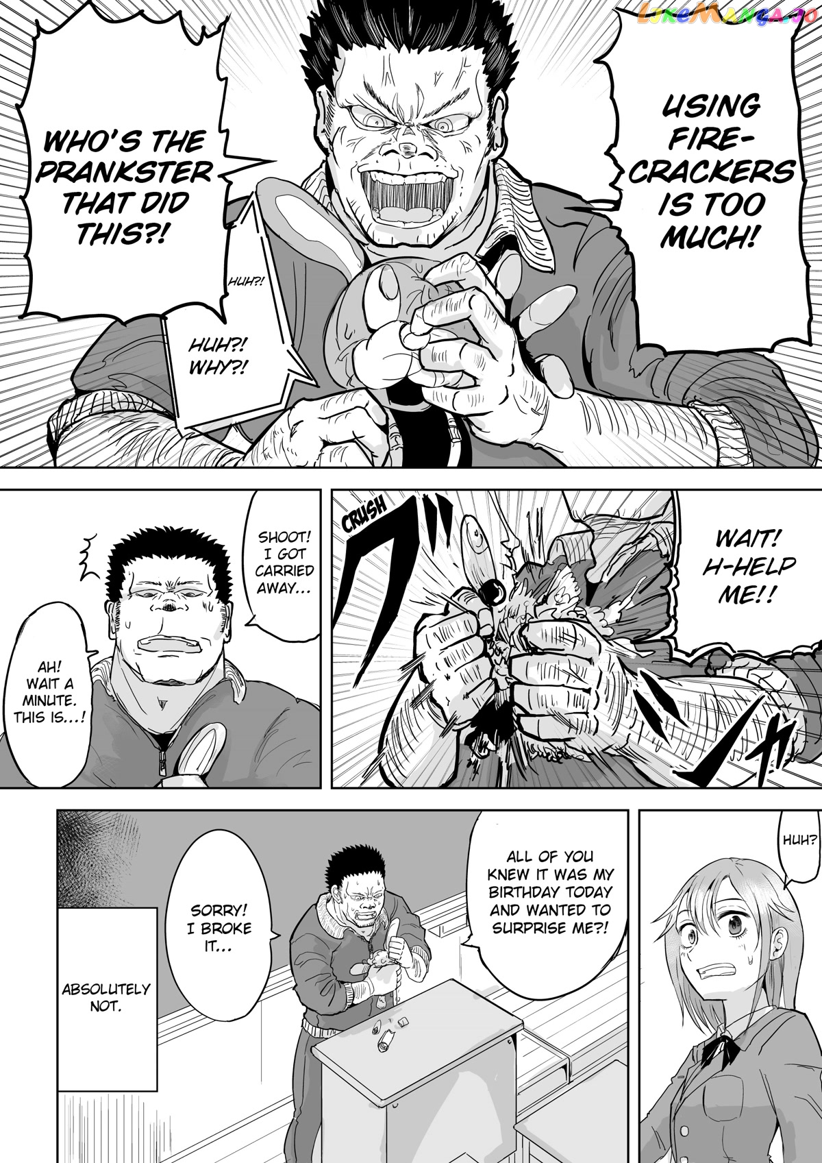 A Manga About The Kind Of Pe Teacher Who Dies At The Start Of A School Horror Movie chapter 2 - page 4