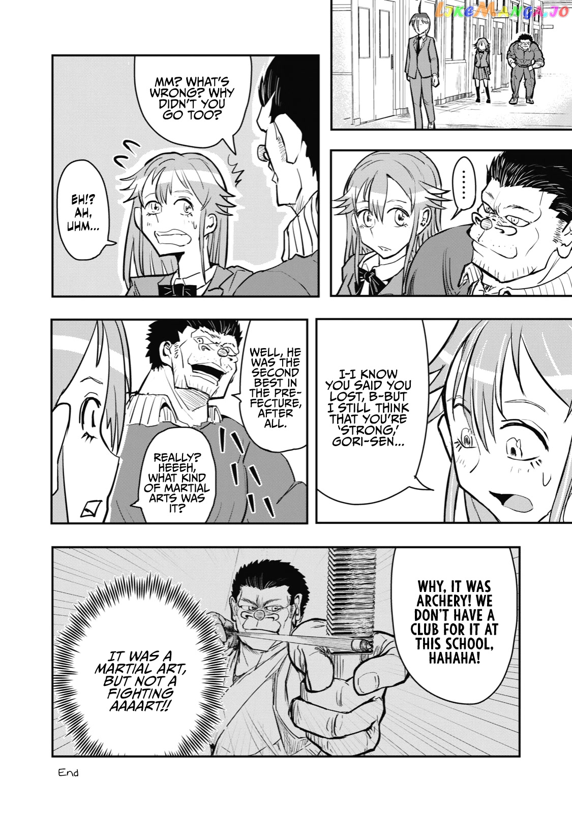 A Manga About The Kind Of Pe Teacher Who Dies At The Start Of A School Horror Movie chapter 41 - page 6
