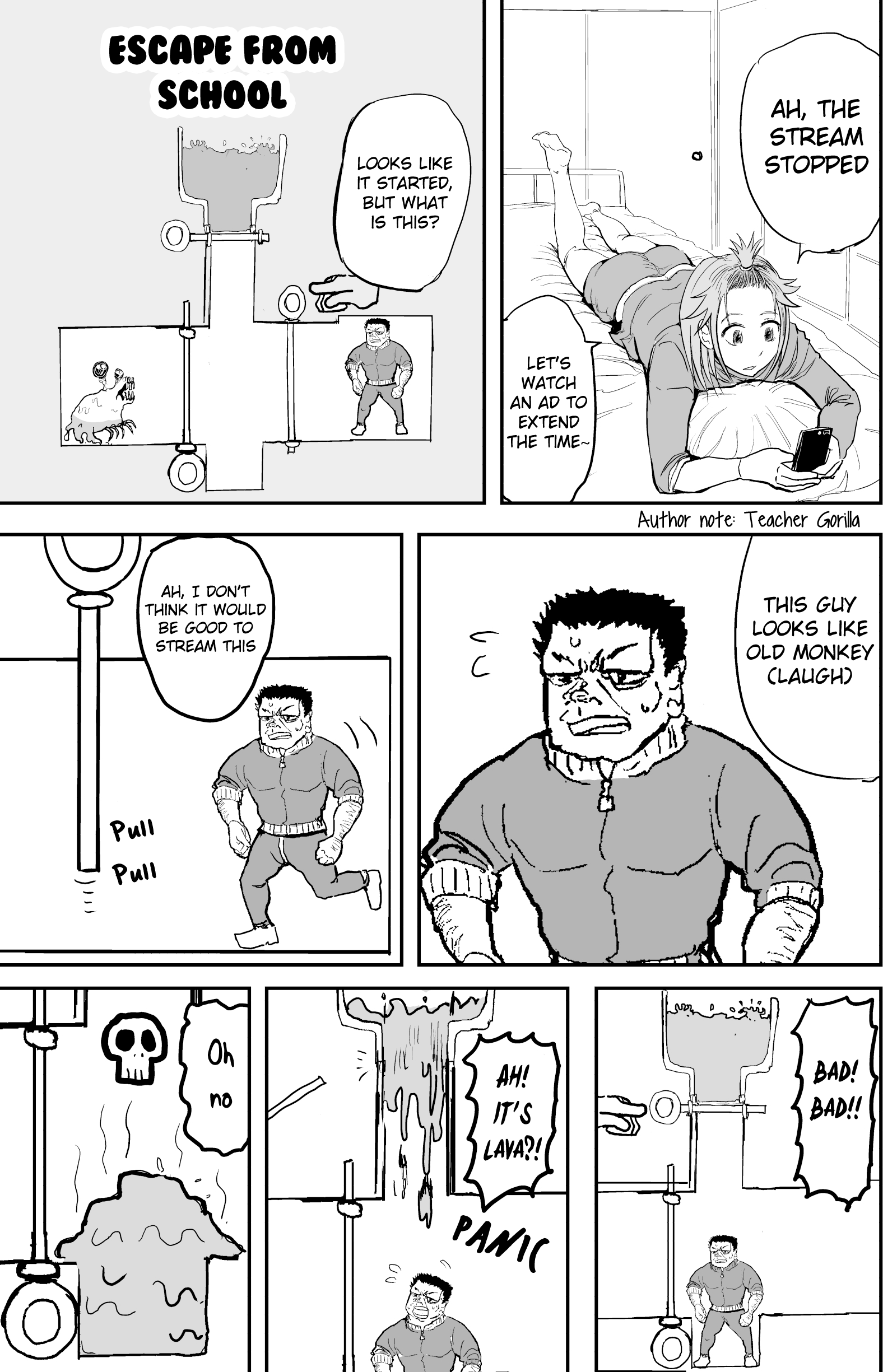 A Manga About The Kind Of Pe Teacher Who Dies At The Start Of A School Horror Movie chapter 5 - page 2