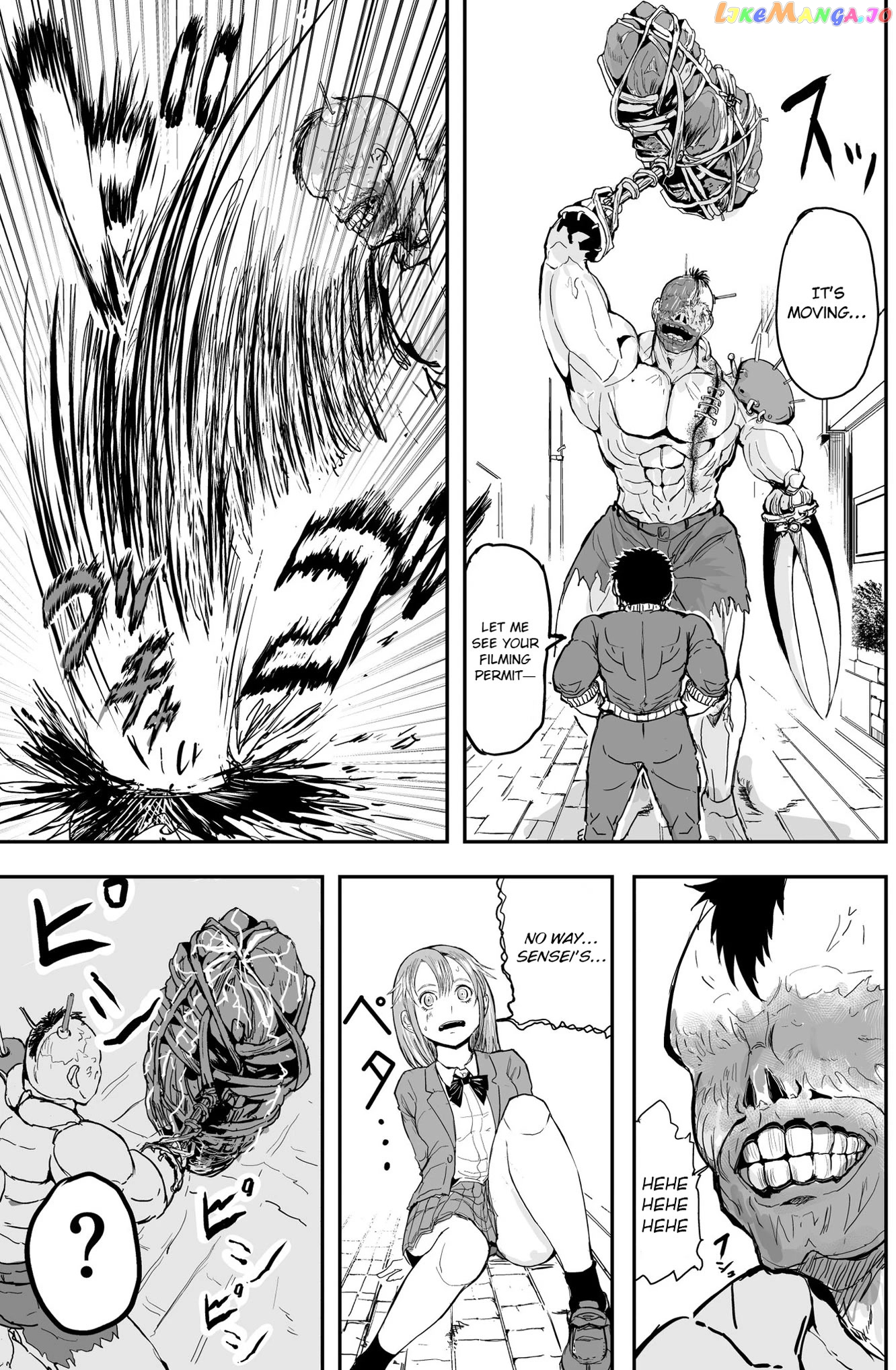 A Manga About The Kind Of Pe Teacher Who Dies At The Start Of A School Horror Movie chapter 6 - page 3