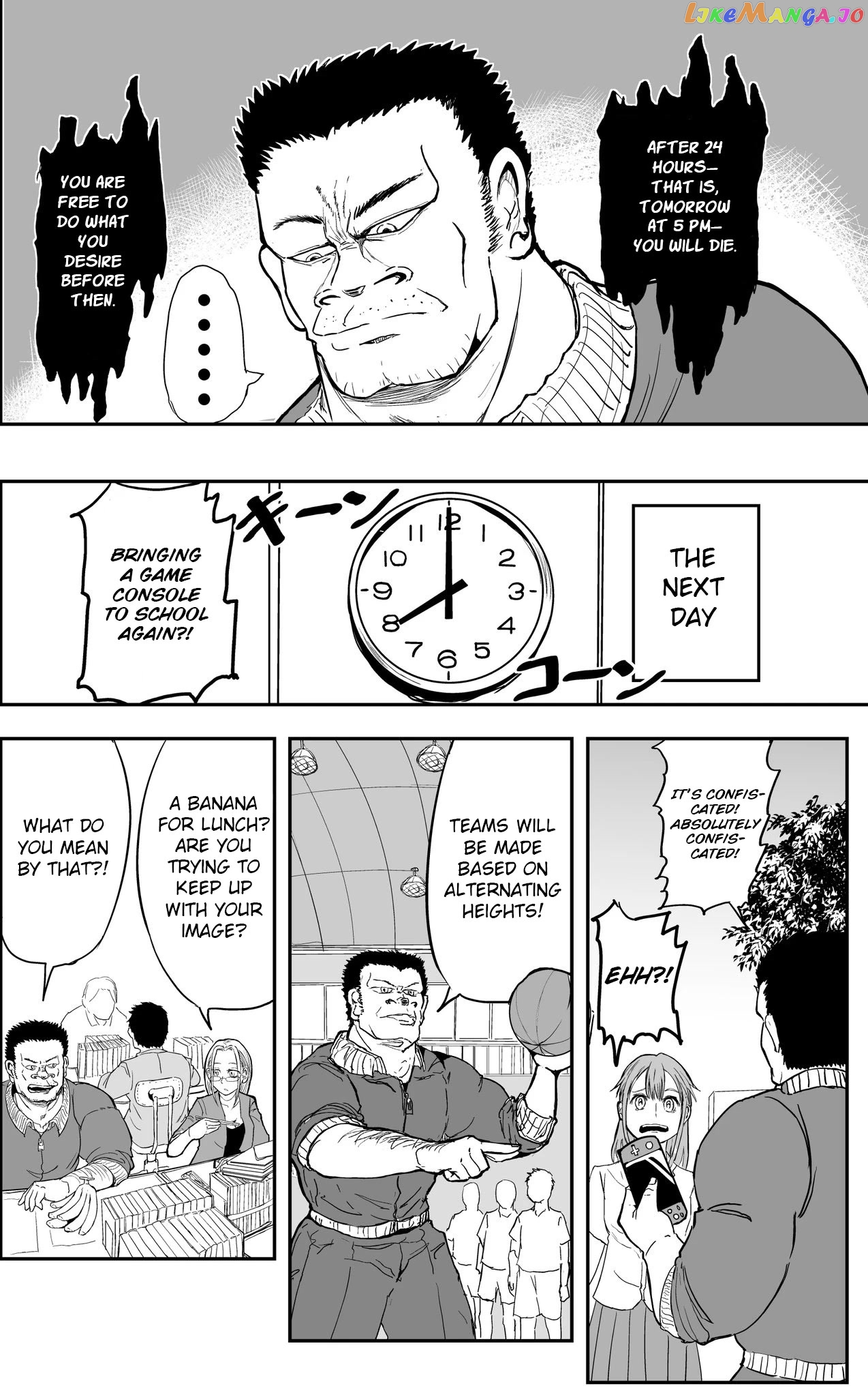 A Manga About The Kind Of Pe Teacher Who Dies At The Start Of A School Horror Movie chapter 8 - page 2