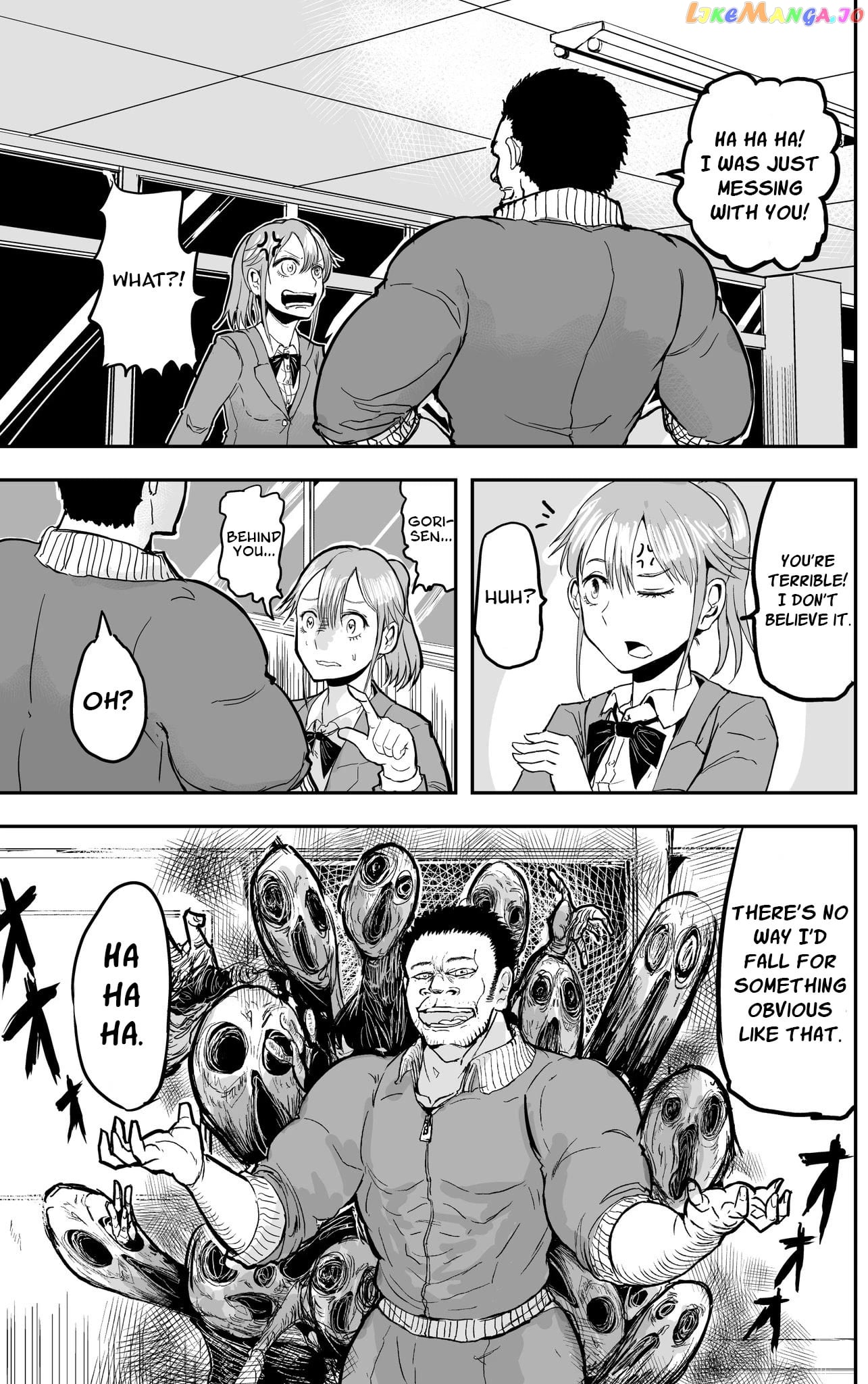 A Manga About The Kind Of Pe Teacher Who Dies At The Start Of A School Horror Movie chapter 9 - page 2