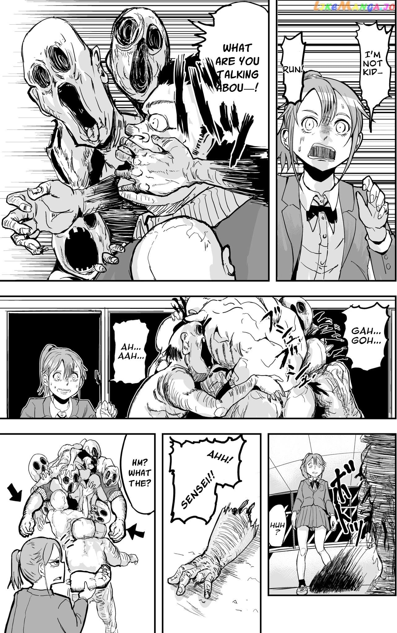 A Manga About The Kind Of Pe Teacher Who Dies At The Start Of A School Horror Movie chapter 9 - page 3