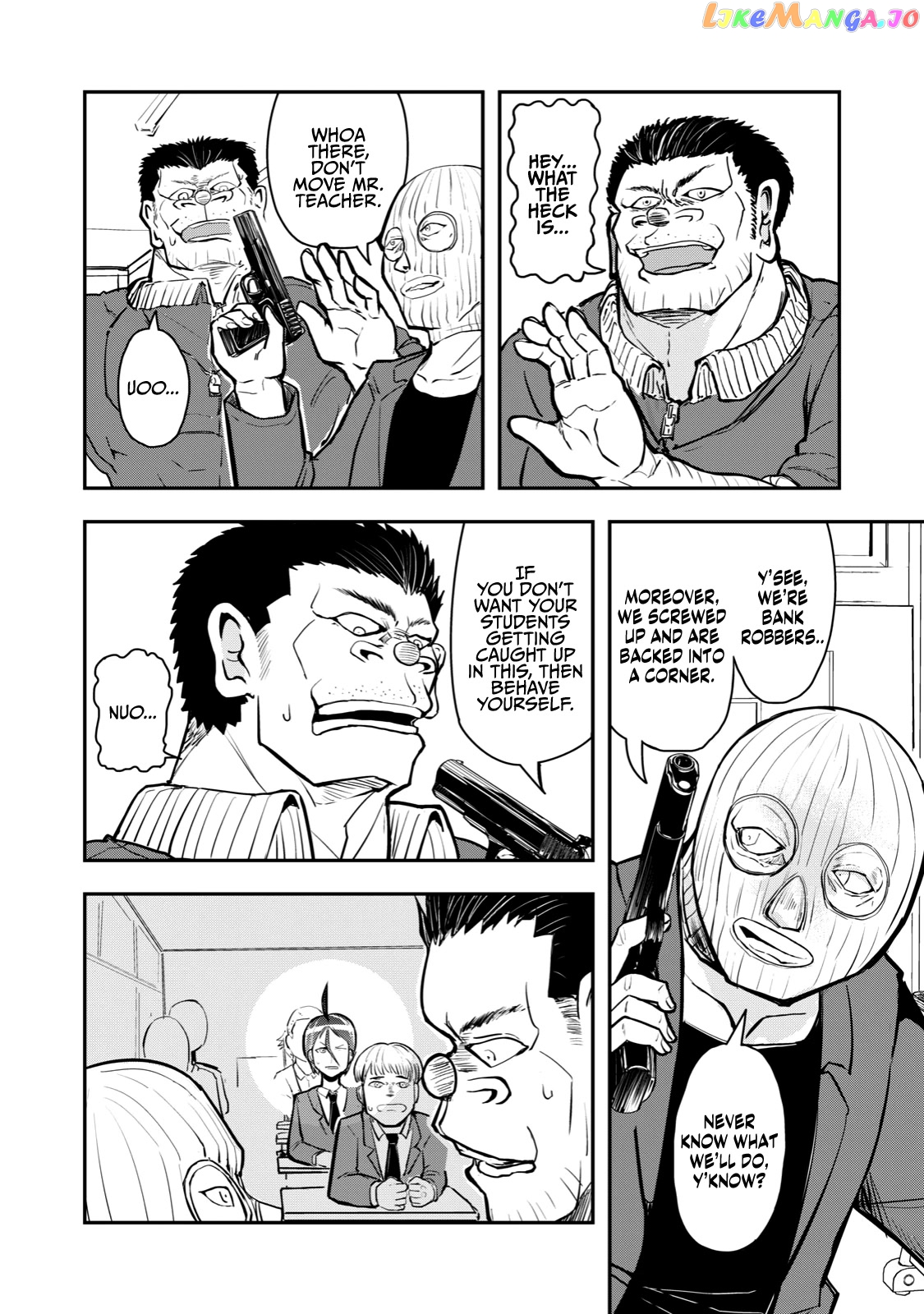 A Manga About The Kind Of Pe Teacher Who Dies At The Start Of A School Horror Movie chapter 50 - page 2