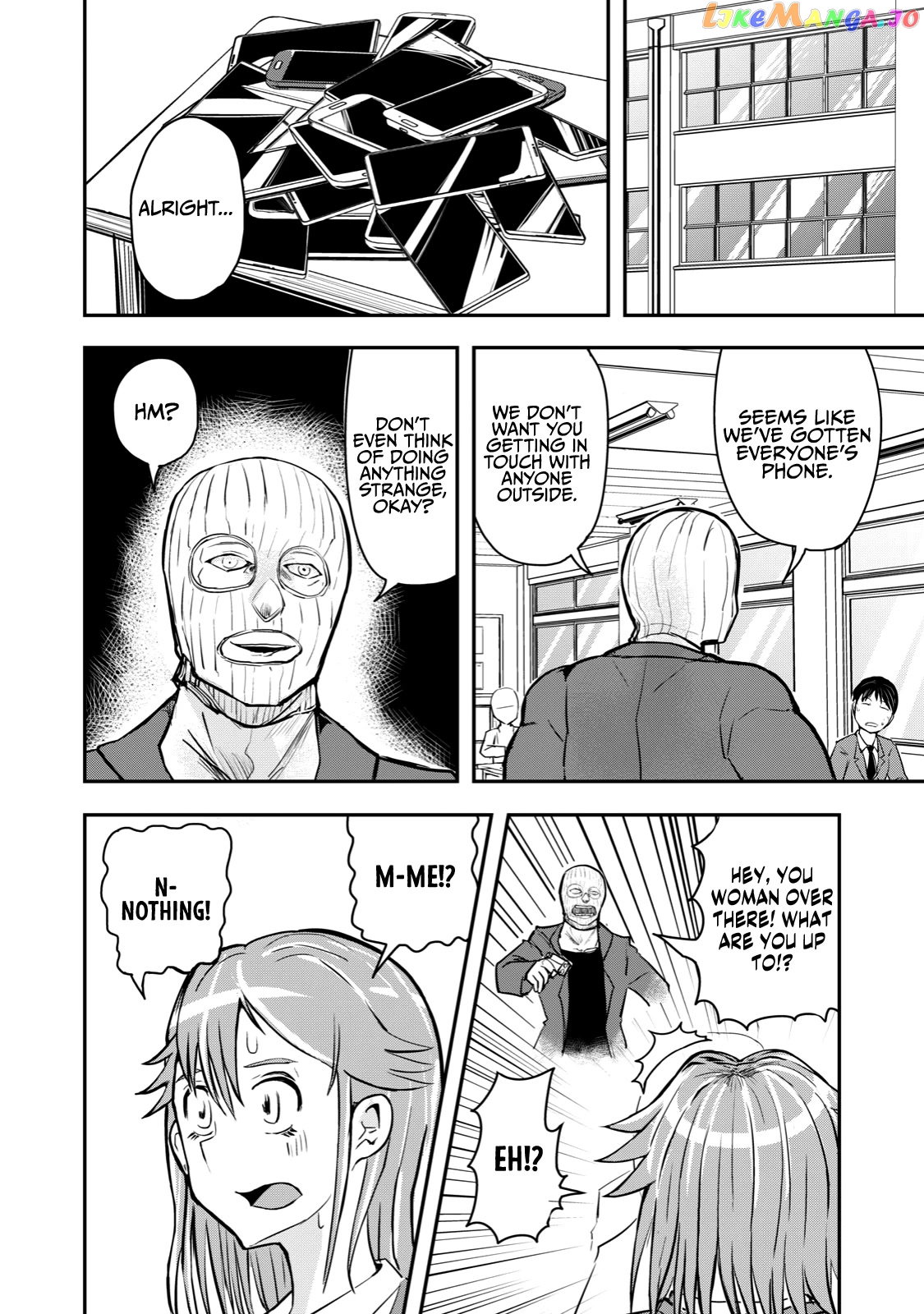 A Manga About The Kind Of Pe Teacher Who Dies At The Start Of A School Horror Movie chapter 50 - page 4