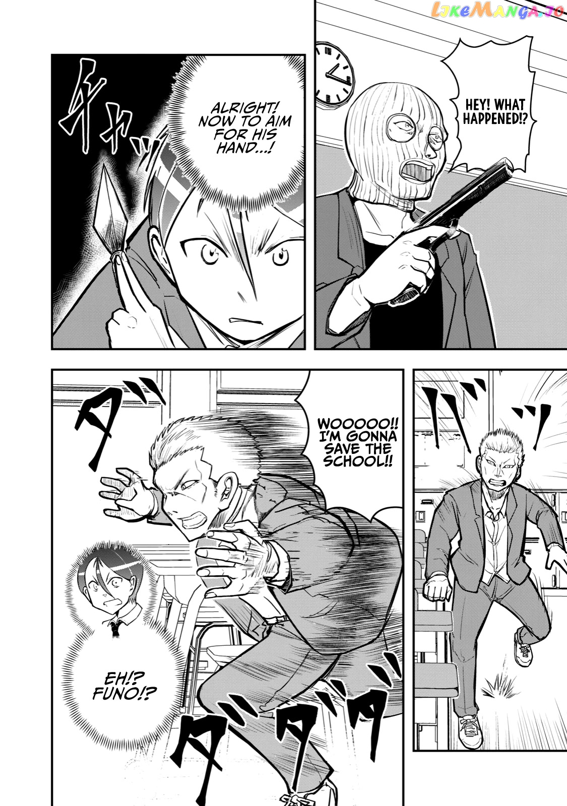 A Manga About The Kind Of Pe Teacher Who Dies At The Start Of A School Horror Movie chapter 50 - page 8
