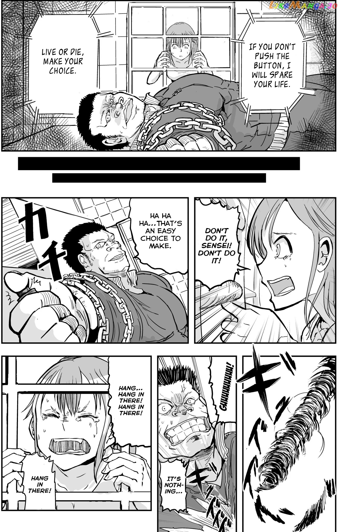 A Manga About The Kind Of Pe Teacher Who Dies At The Start Of A School Horror Movie chapter 12 - page 3