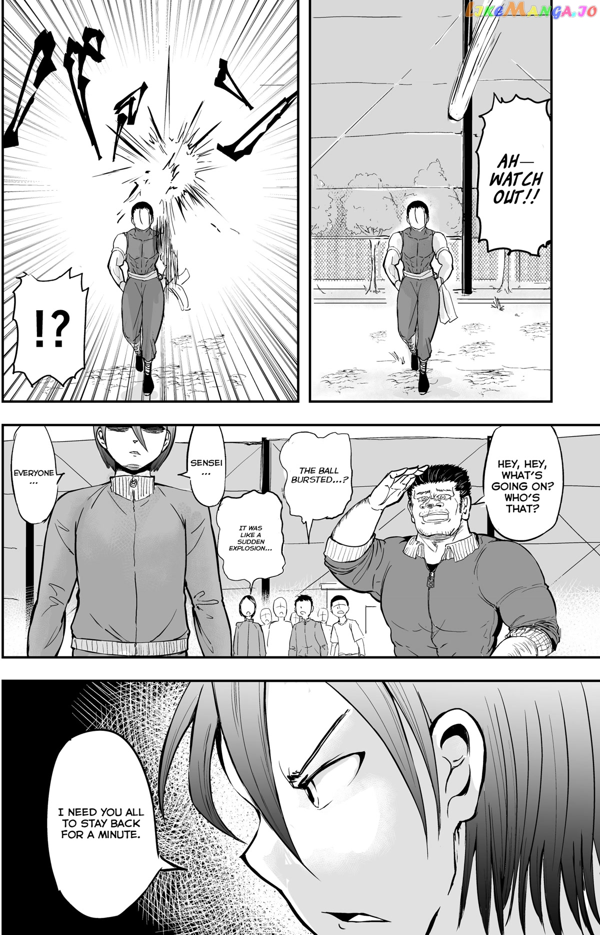 A Manga About The Kind Of Pe Teacher Who Dies At The Start Of A School Horror Movie chapter 15 - page 4