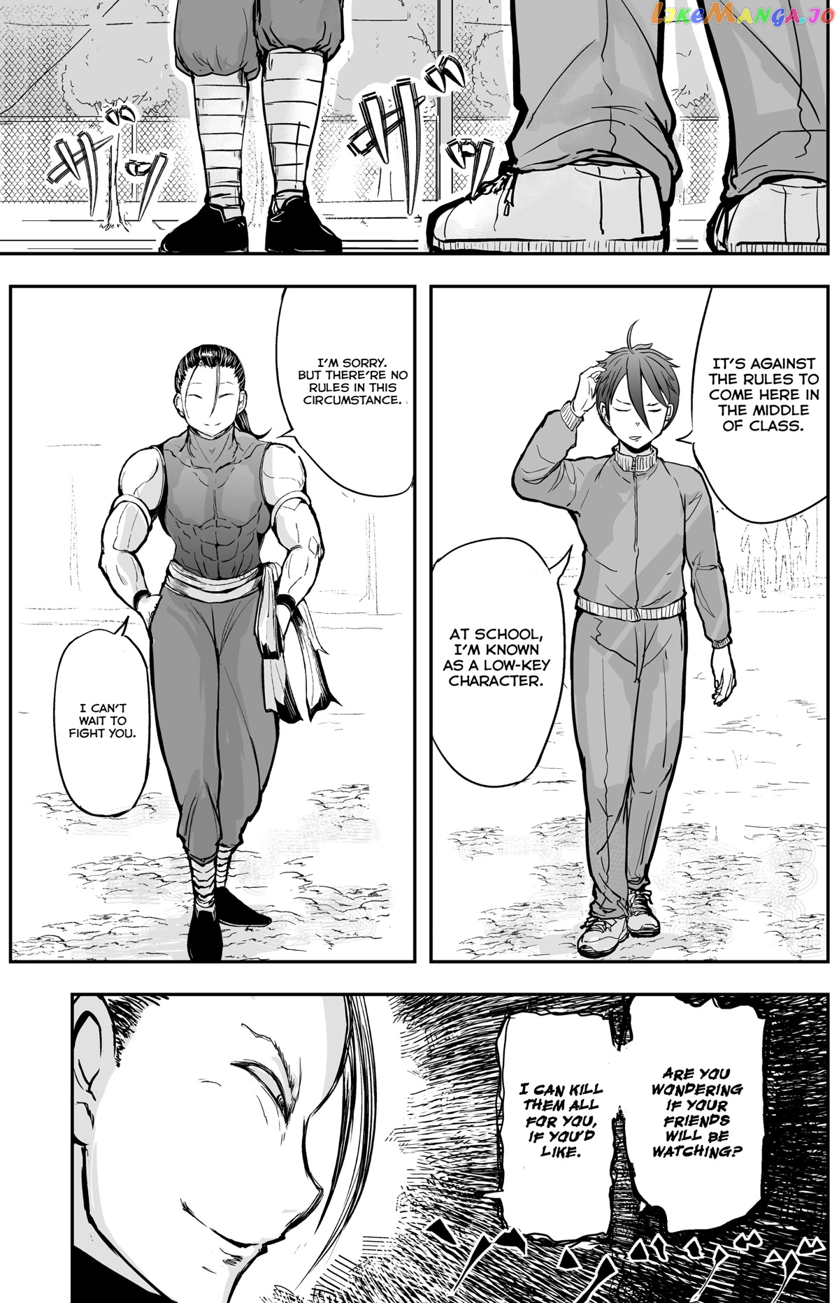 A Manga About The Kind Of Pe Teacher Who Dies At The Start Of A School Horror Movie chapter 15 - page 5
