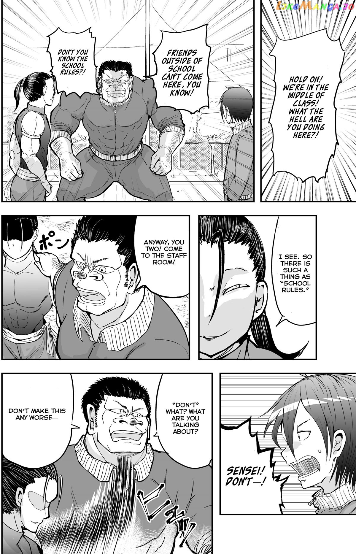 A Manga About The Kind Of Pe Teacher Who Dies At The Start Of A School Horror Movie chapter 15 - page 6