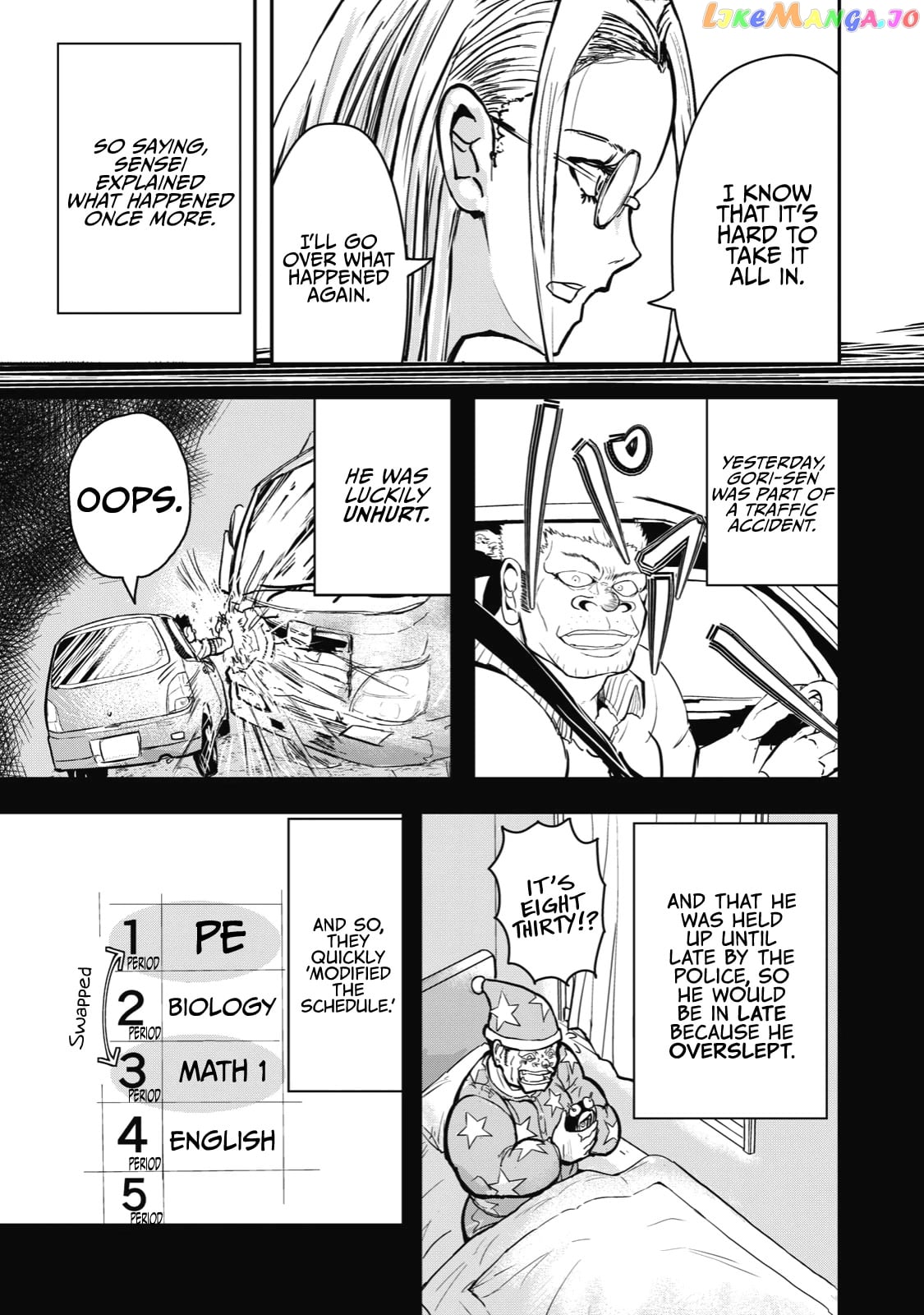 A Manga About The Kind Of Pe Teacher Who Dies At The Start Of A School Horror Movie chapter 16.5 - page 6
