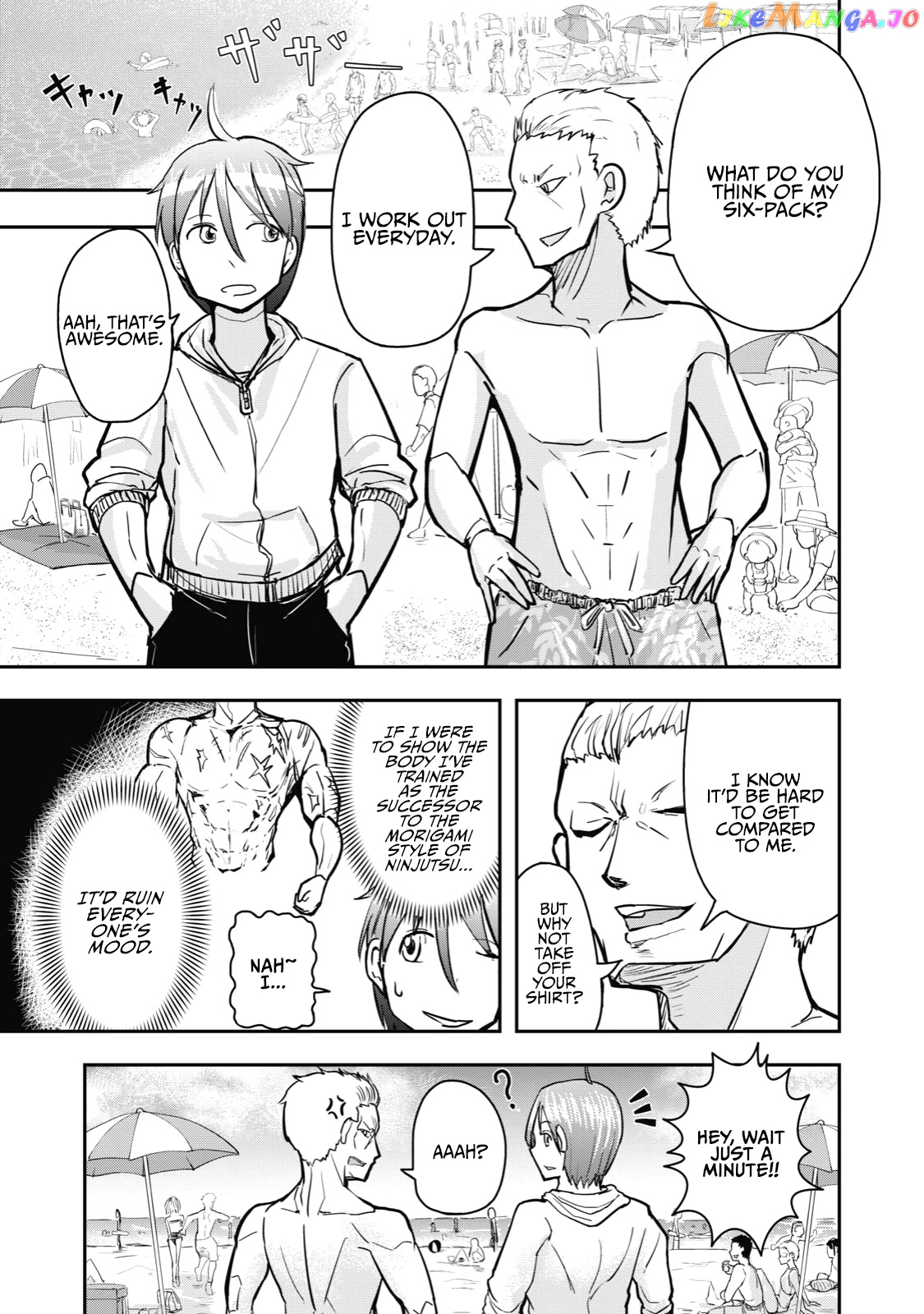A Manga About The Kind Of Pe Teacher Who Dies At The Start Of A School Horror Movie chapter 24 - page 4