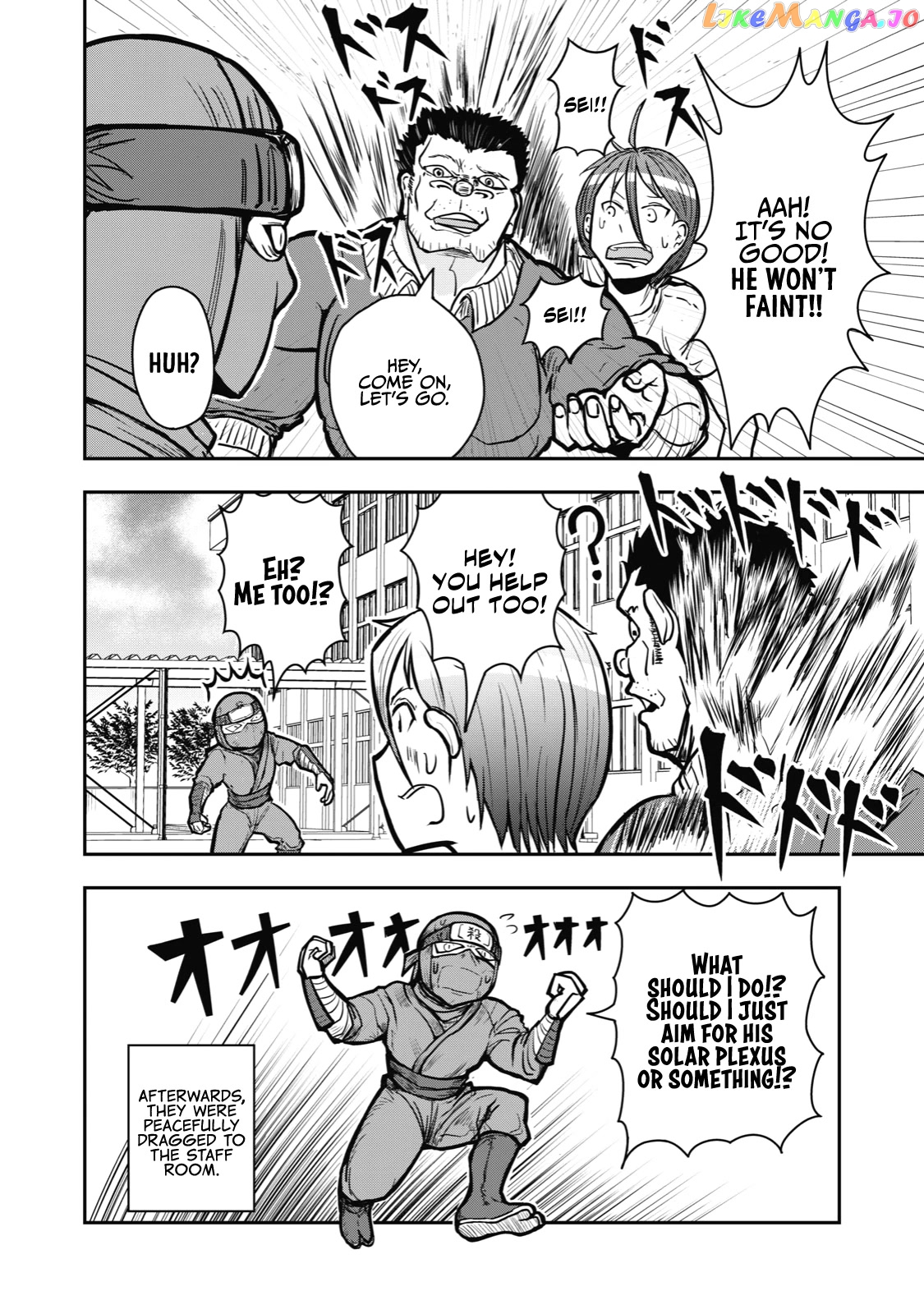 A Manga About The Kind Of Pe Teacher Who Dies At The Start Of A School Horror Movie chapter 28 - page 4
