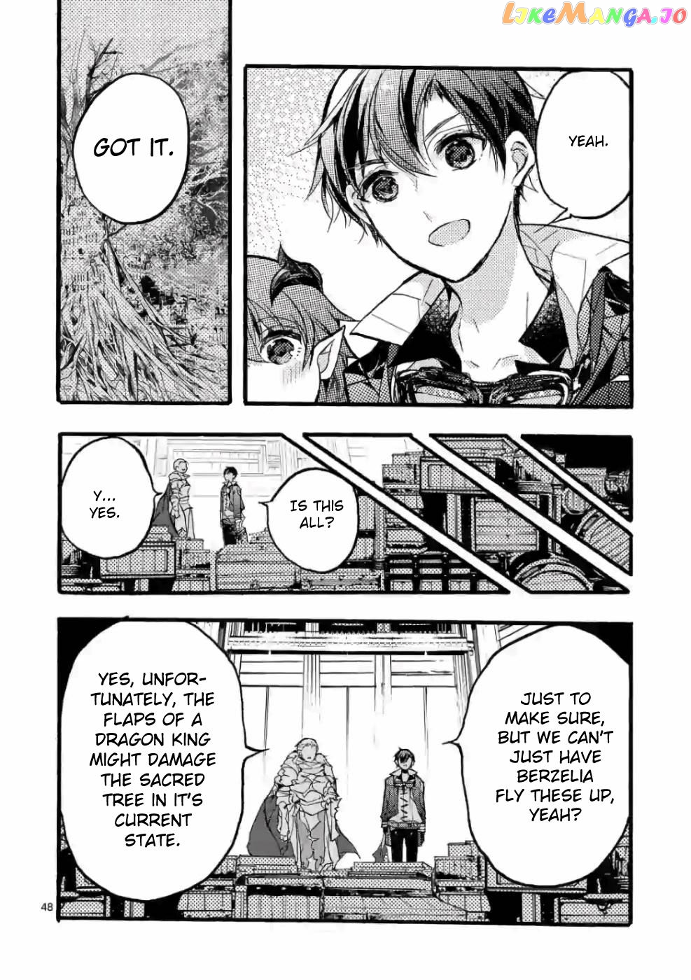 From The Strongest Job of Dragon Knight, To The Beginner Job Carrier, Somehow, I Am Dependent On The Heroes chapter 28 - page 48