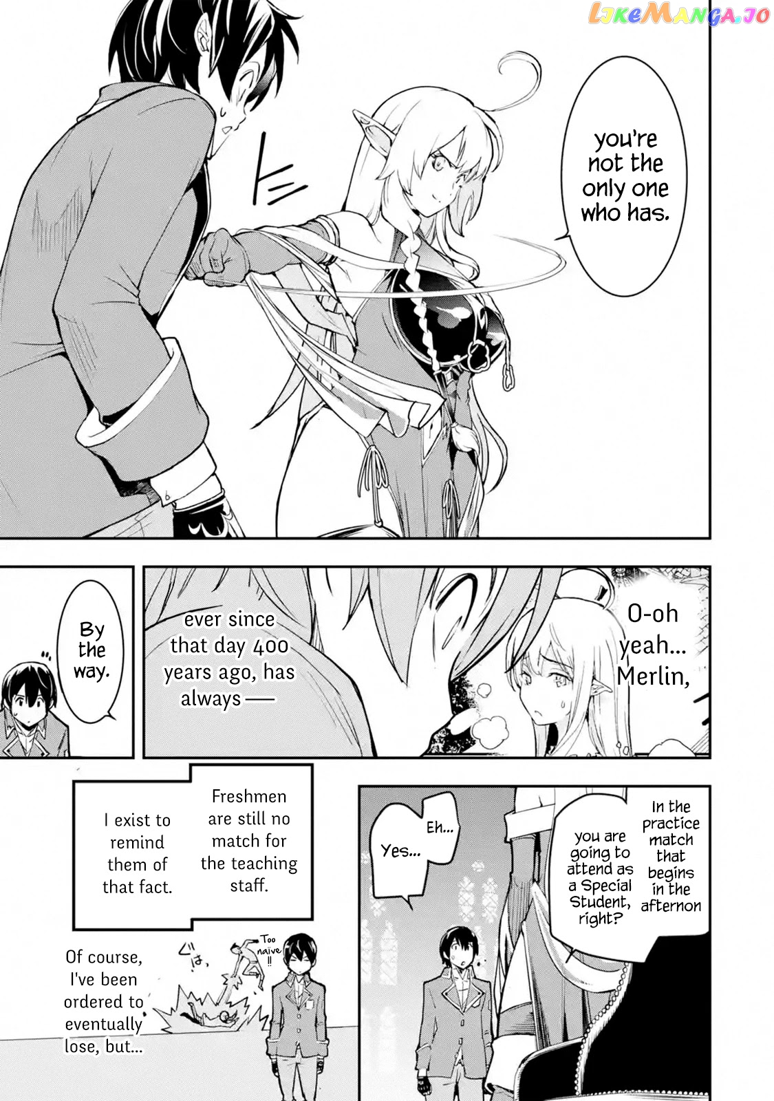 The Unsuccessful Yet Academically Unparalleled Sage ~A Cheating S-Rank Sorcerer’s Post-Rebirth Adventurer Log~ chapter 8.1 - page 3