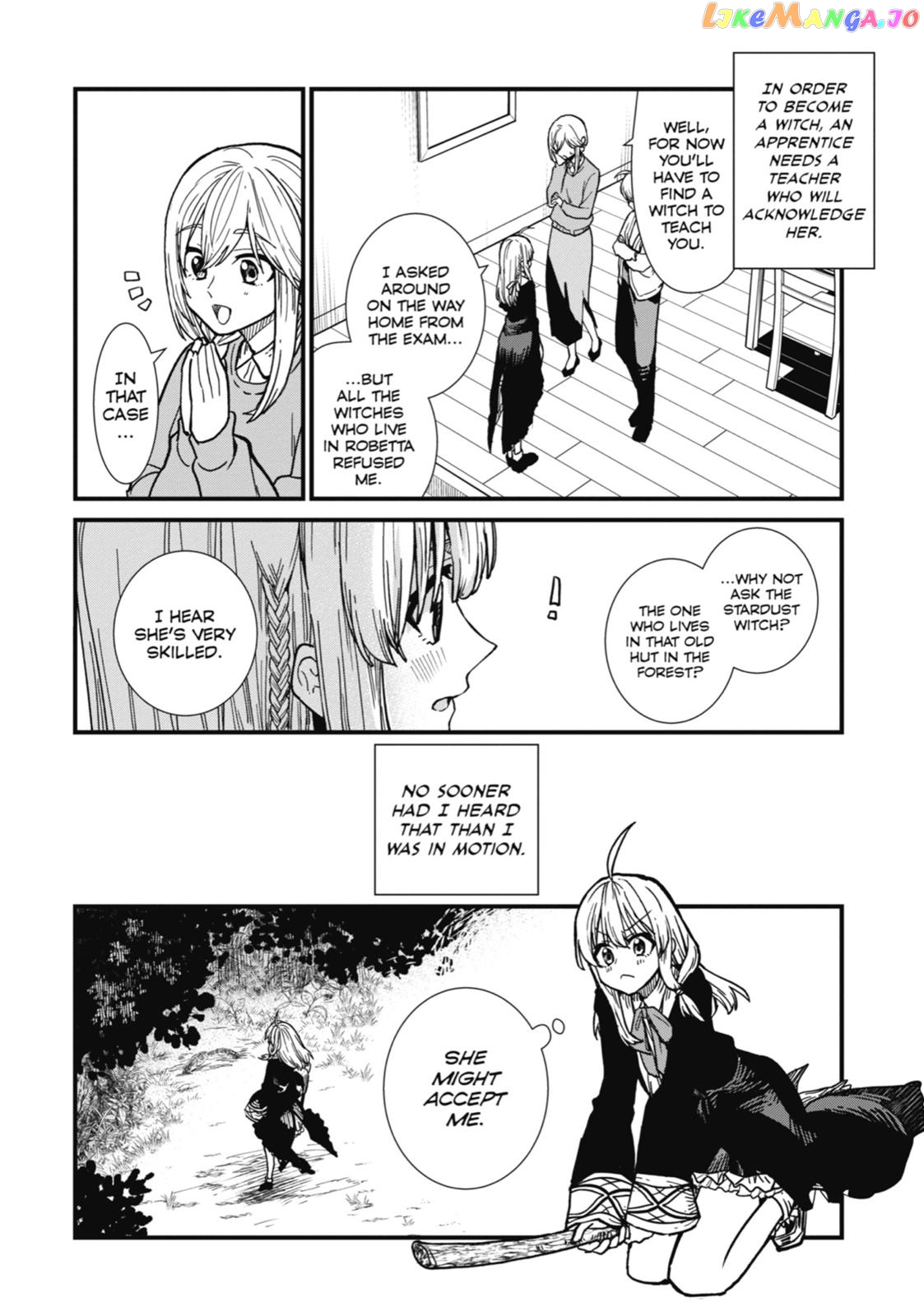 Majo no Tabitabi: The Journey of Elaina chapter 4 - page 4