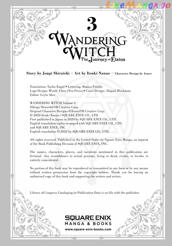 Majo no Tabitabi: The Journey of Elaina chapter 11.5 - page 5