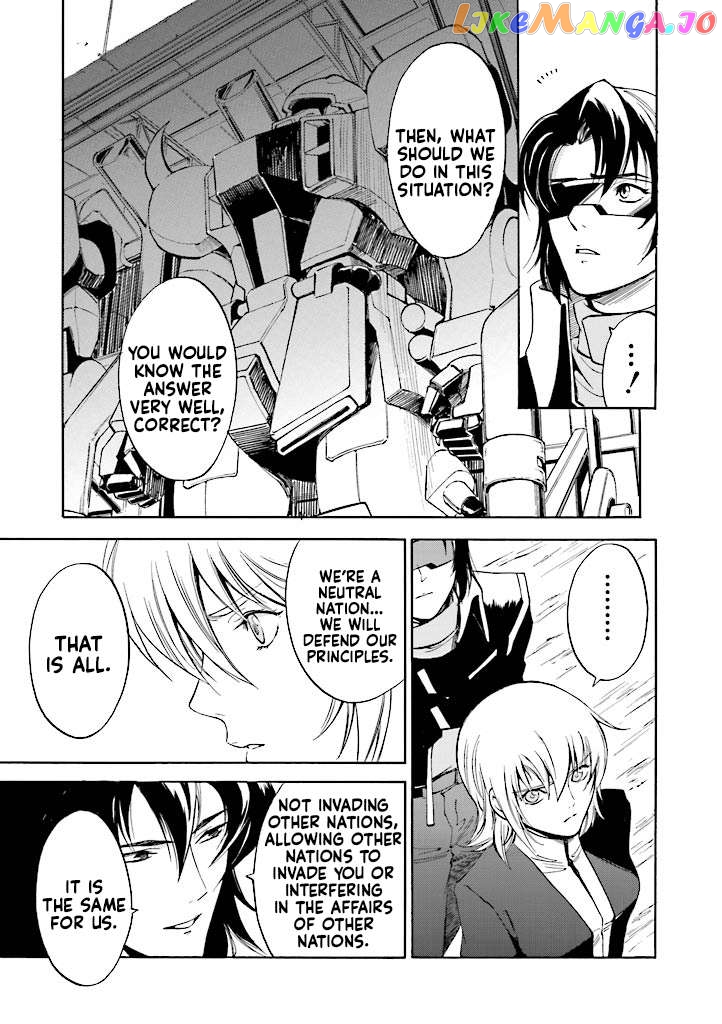 Kidou Senshi Gundam SEED Destiny the Edge Chapter 1 - page 16