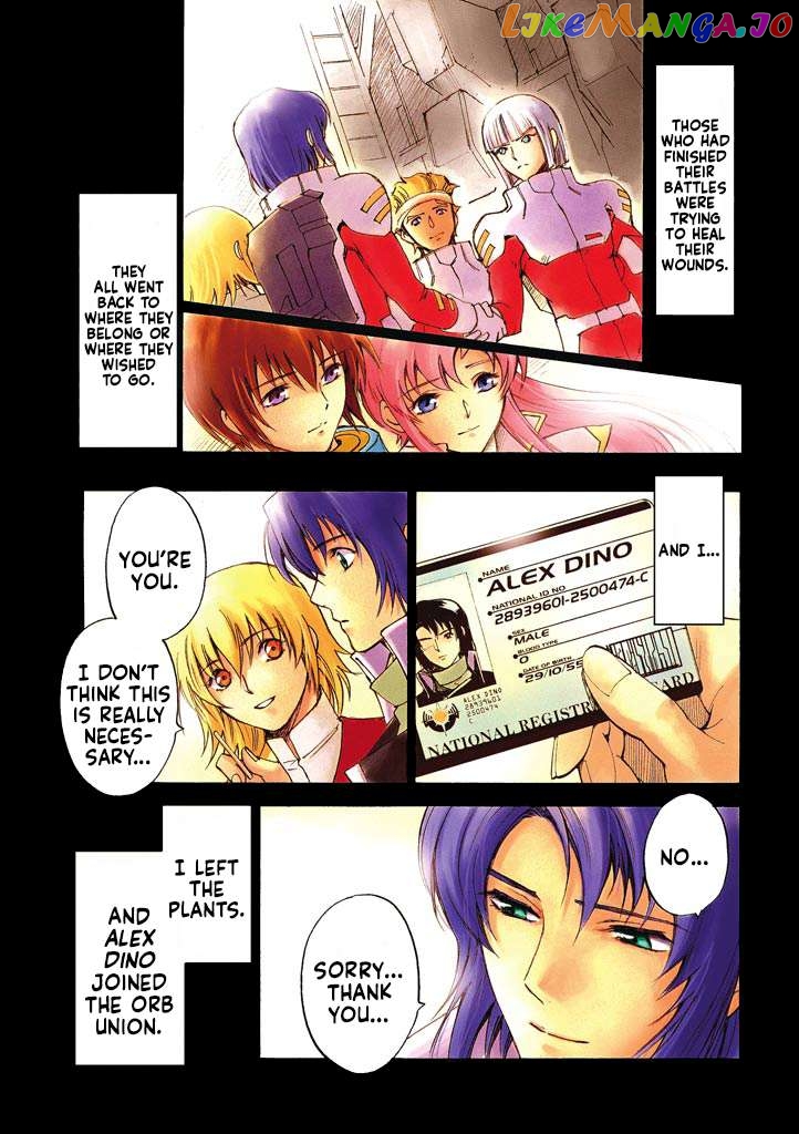 Kidou Senshi Gundam SEED Destiny the Edge Chapter 1 - page 6