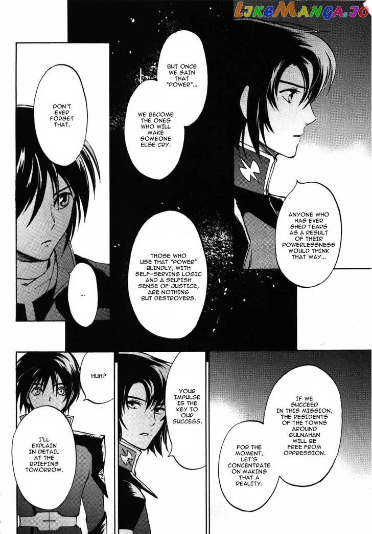 Kidou Senshi Gundam SEED Destiny the Edge Chapter 6 - page 34