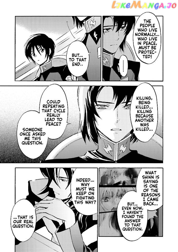 Kidou Senshi Gundam SEED Destiny the Edge Chapter 7 - page 33