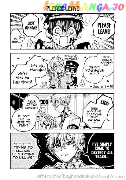 Houkago Shounen Hanako-kun chapter 1 - page 8