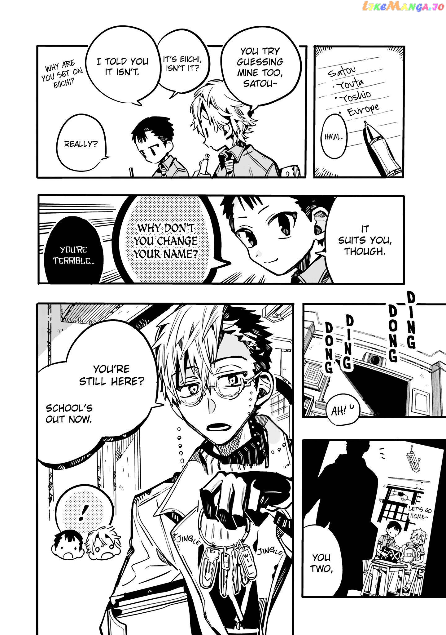 Houkago Shounen Hanako-kun chapter 24 - page 7