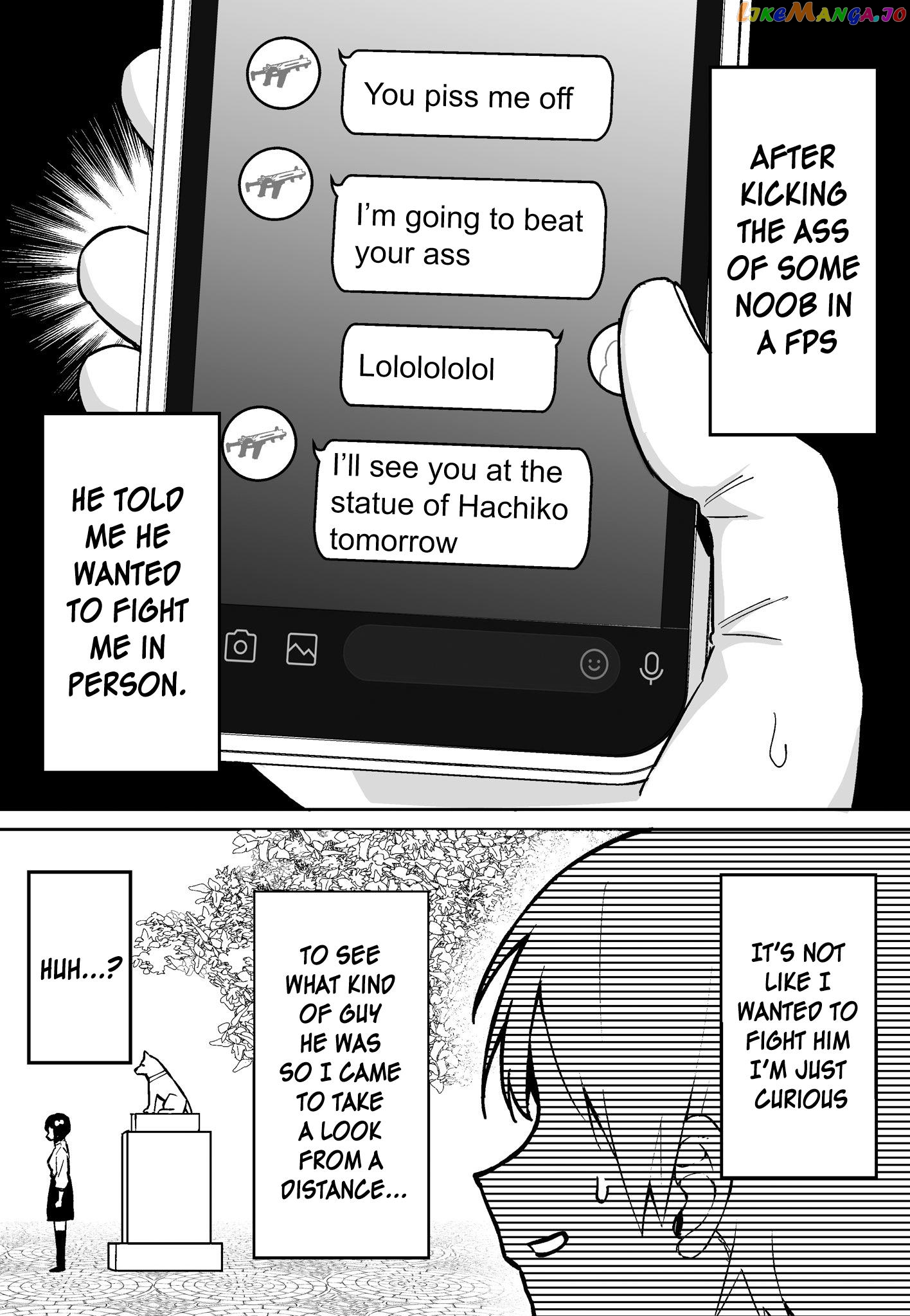 Fps De Shoshinsha Bokotte Riaru Faito Ni Hattenshita Kekka W chapter 1 - page 1